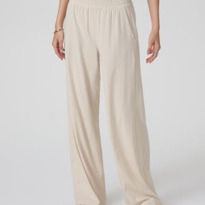 Villa Wideleg Pant - Long | Milkweed