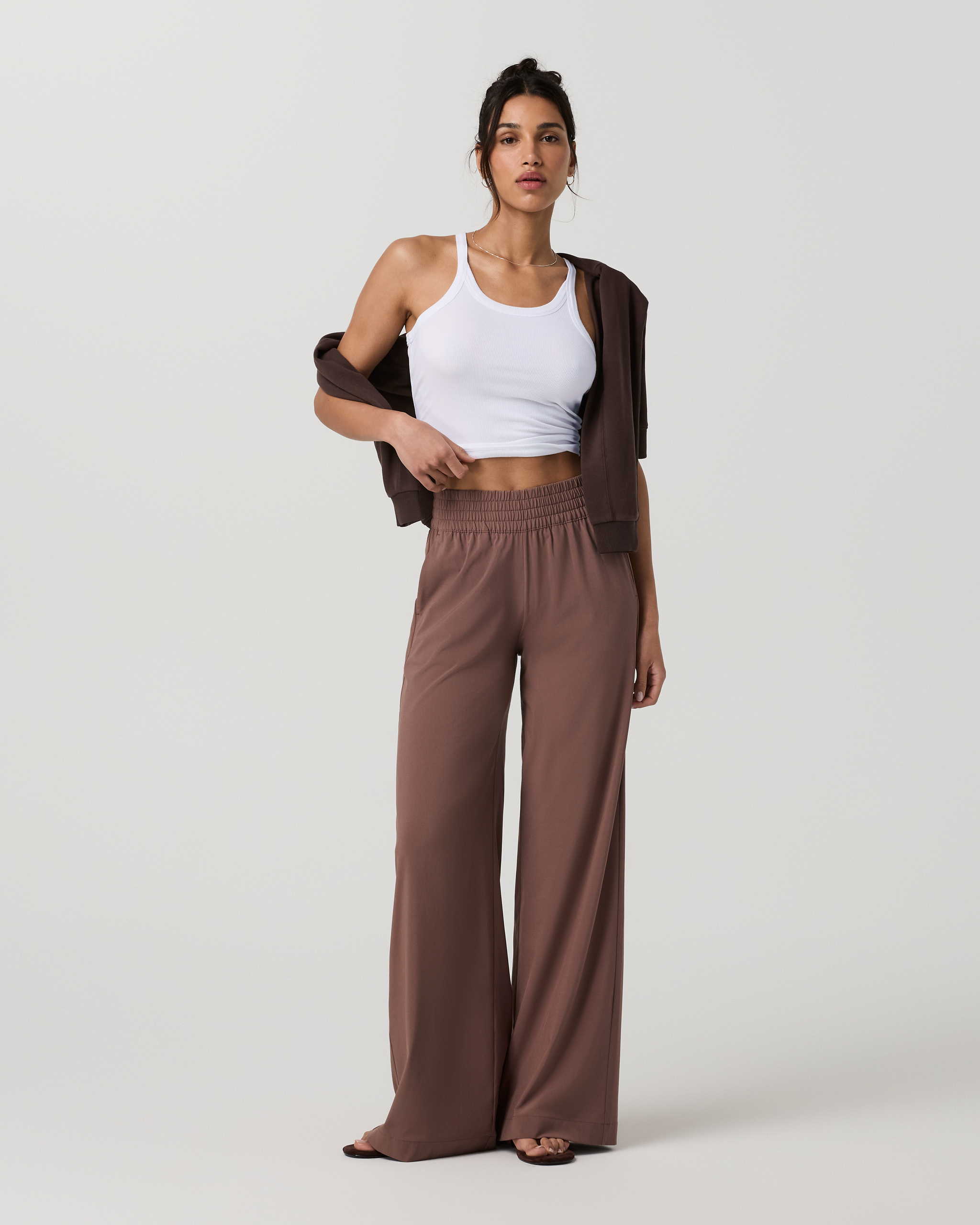 Villa Wideleg Pant - Long | Sable - Image 2