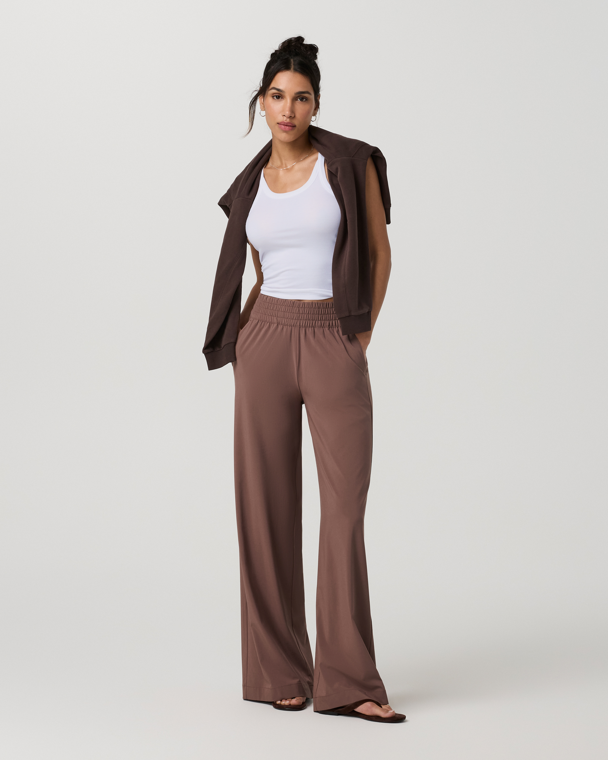 Villa Wideleg Pant | Sable - Image 4