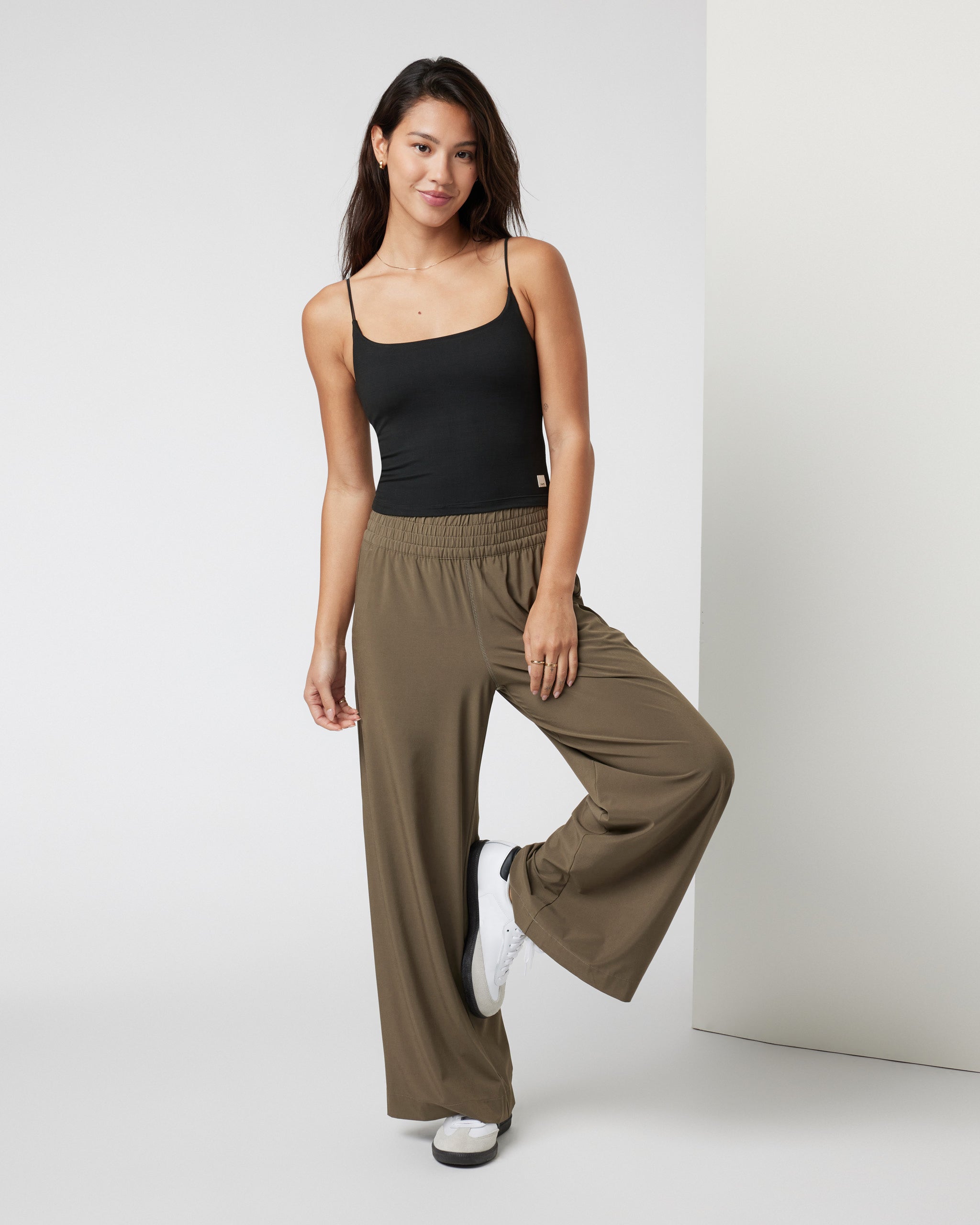 Villa Wideleg Pant - Short | Dark Oregano - Image 2
