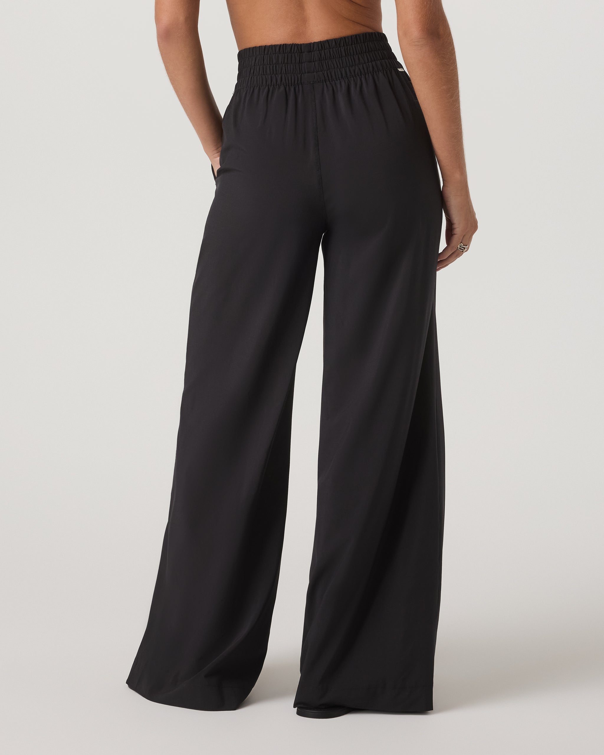 Villa Wideleg Pant - Short | Black - Image 3