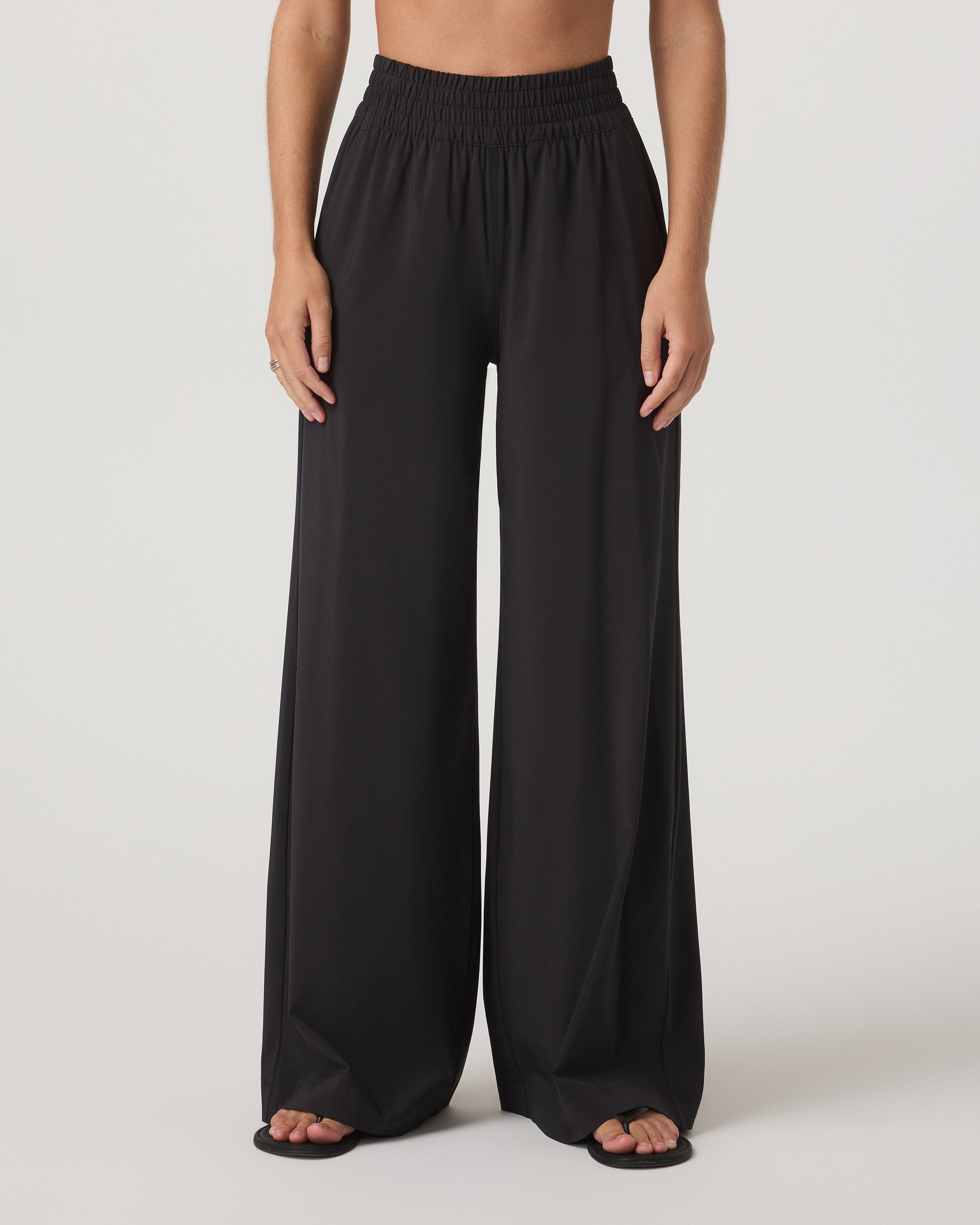 Villa Wideleg Pant | Black - Image 2