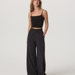 Villa Wideleg Pant | Black
