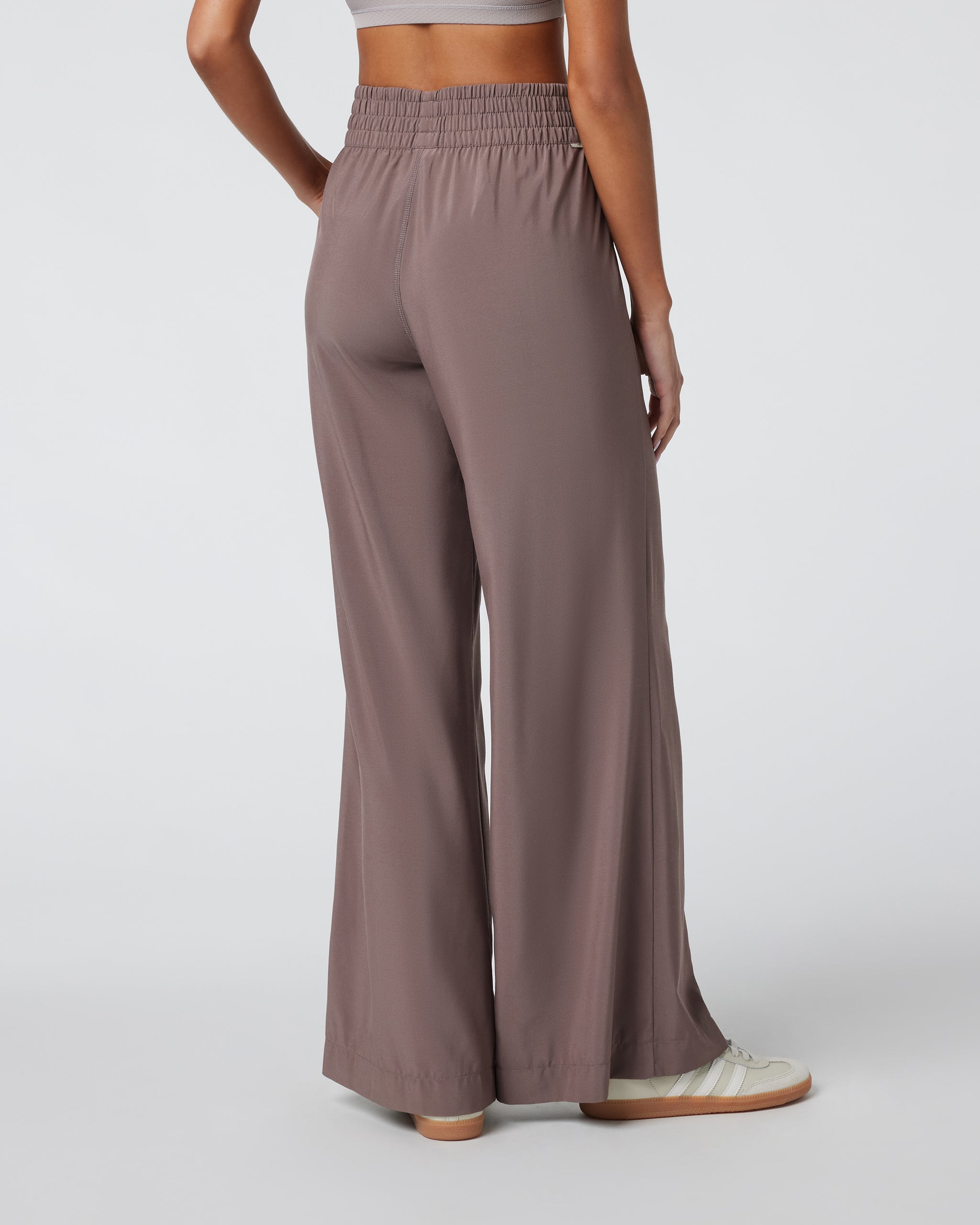 Villa Wideleg Pant | Chocolate - Image 3