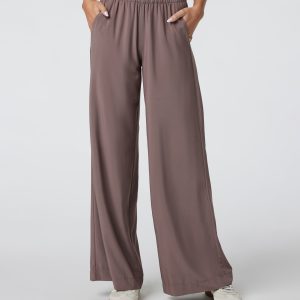 Villa Wideleg Pant | Chocolate