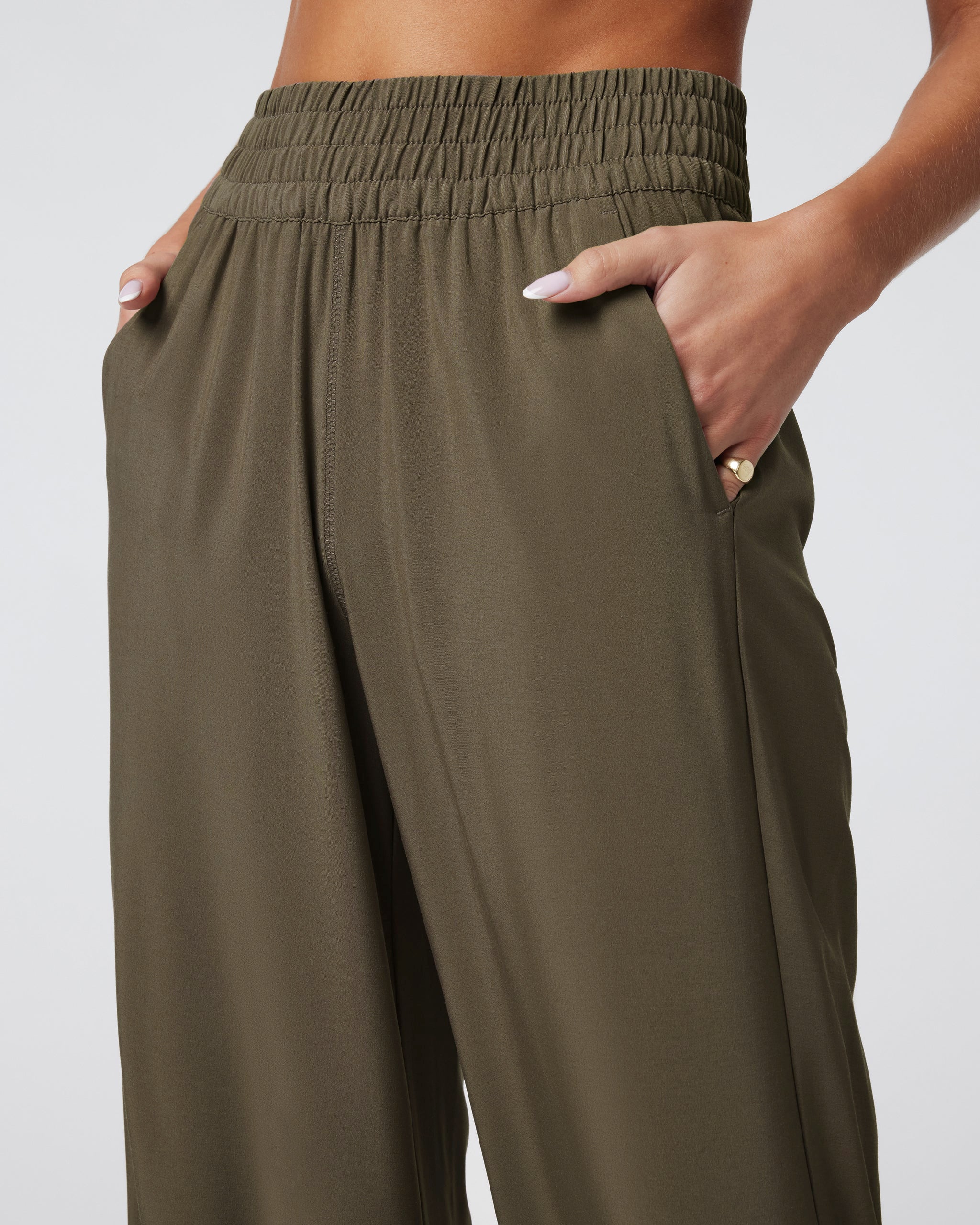 Villa Wideleg Pant | Dark Oregano - Image 2
