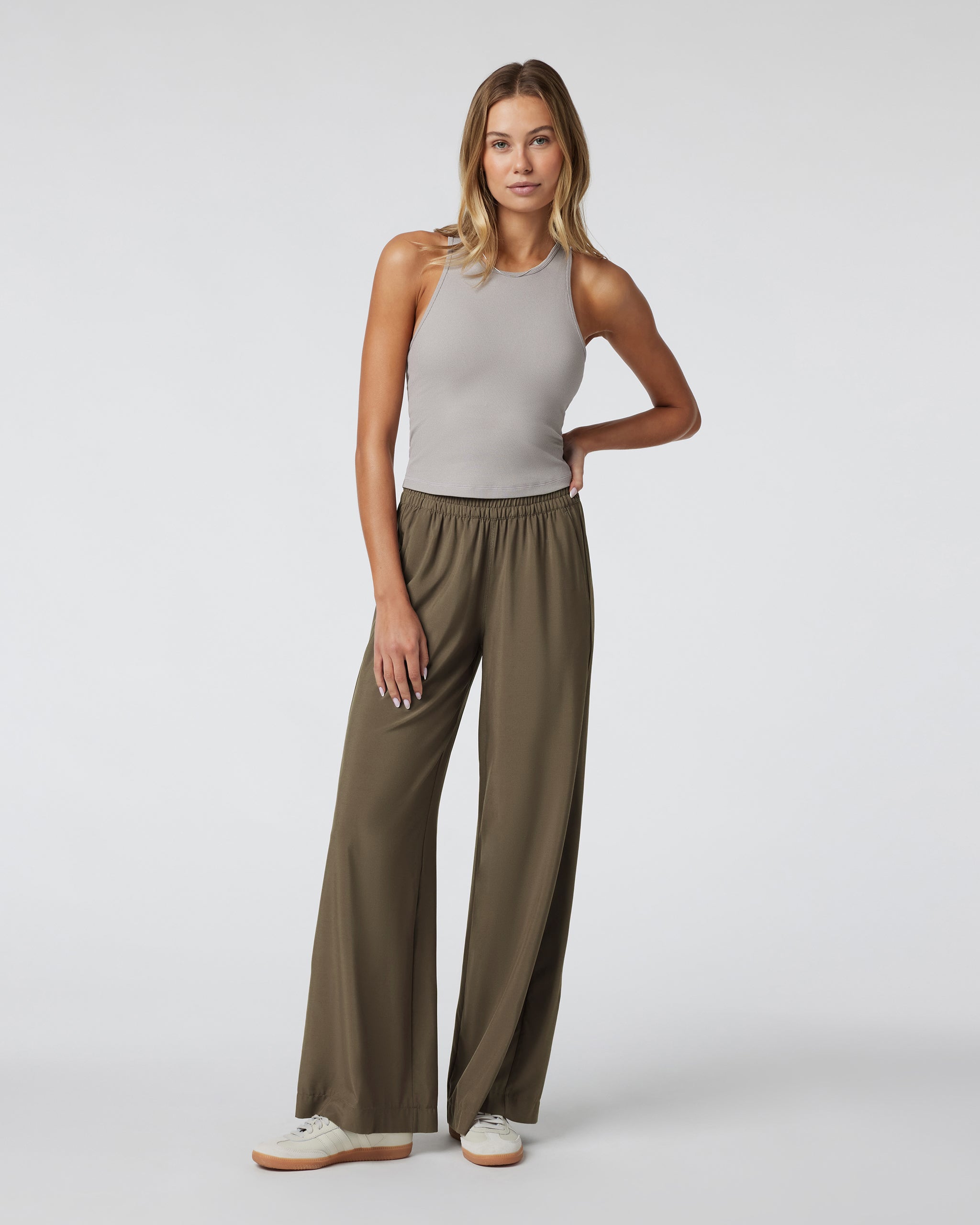 Villa Wideleg Pant | Dark Oregano - Image 4