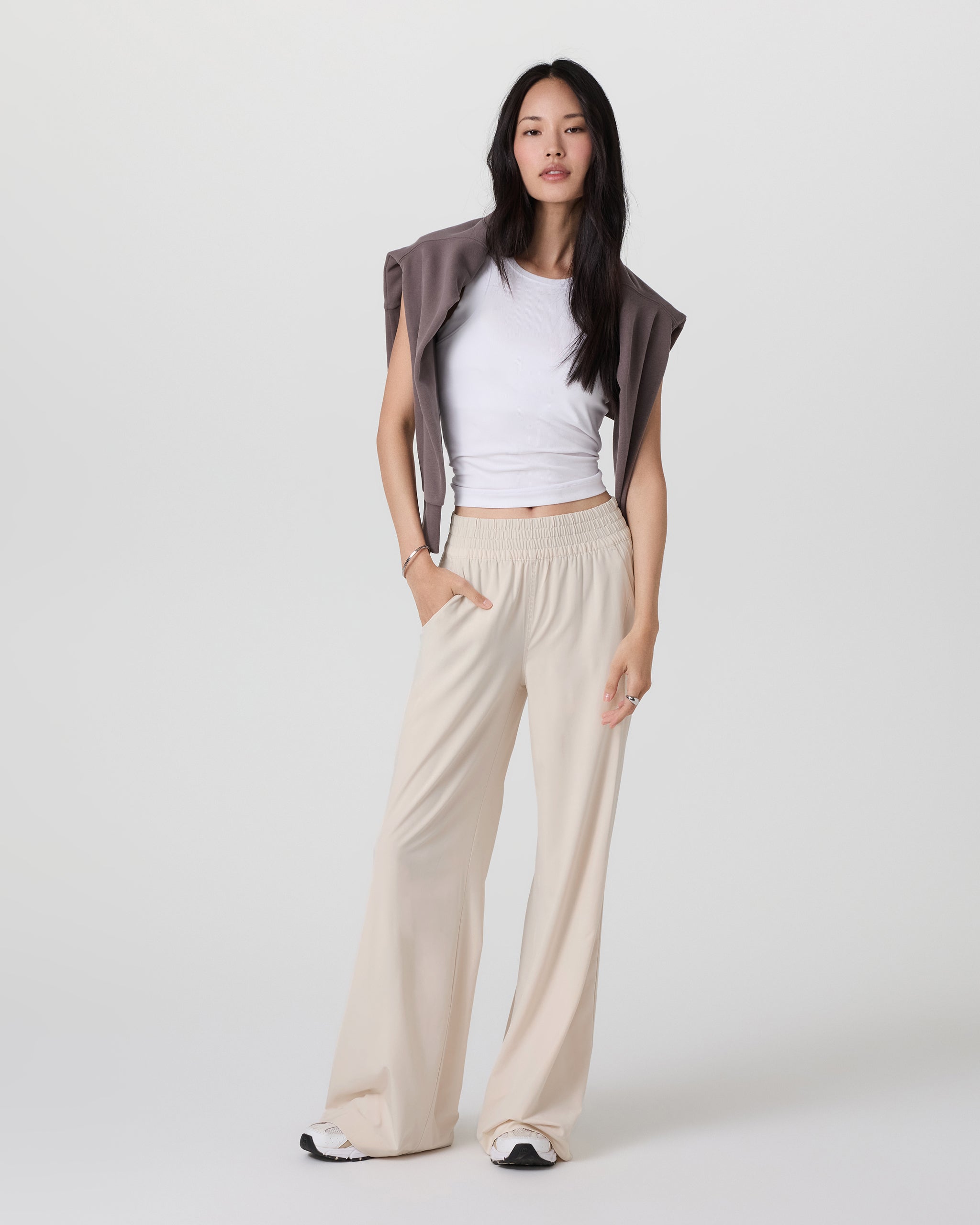 Villa Wideleg Pant | Milkweed - Image 4