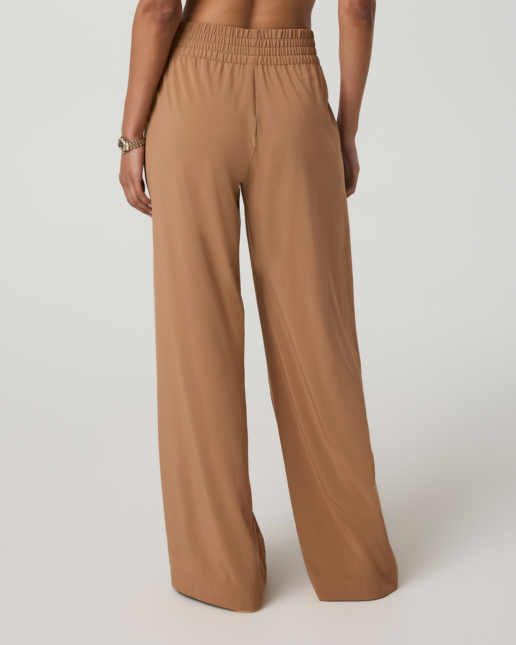 Villa Wideleg Pant - Long | Tobacco Brown - Image 3