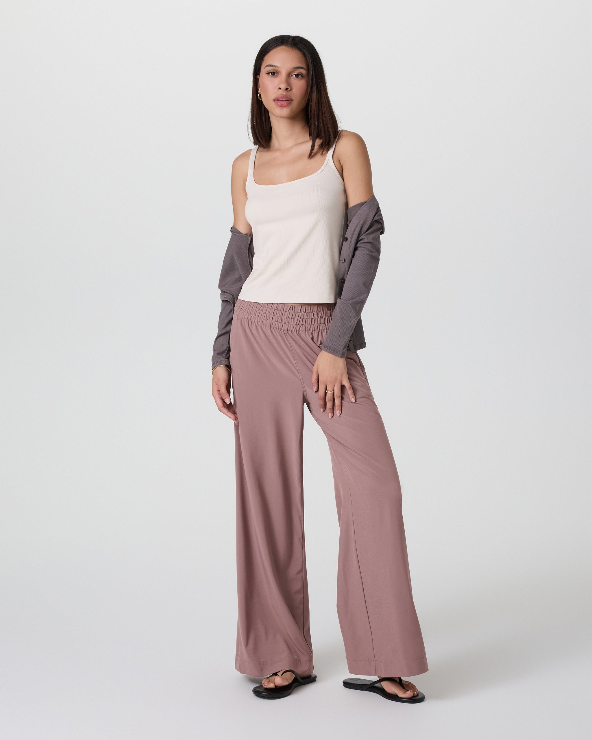 Villa Wideleg Pant | Zion Rose - Image 2