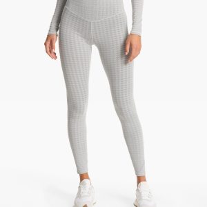 Textured Chilled Out Legging | Houndstooth