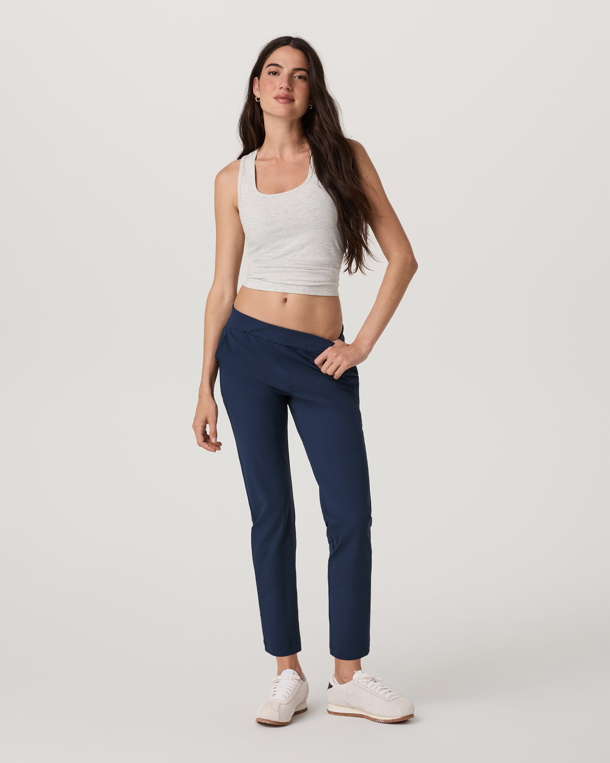 Miles Ankle Pant | Blue Coast - Image 2