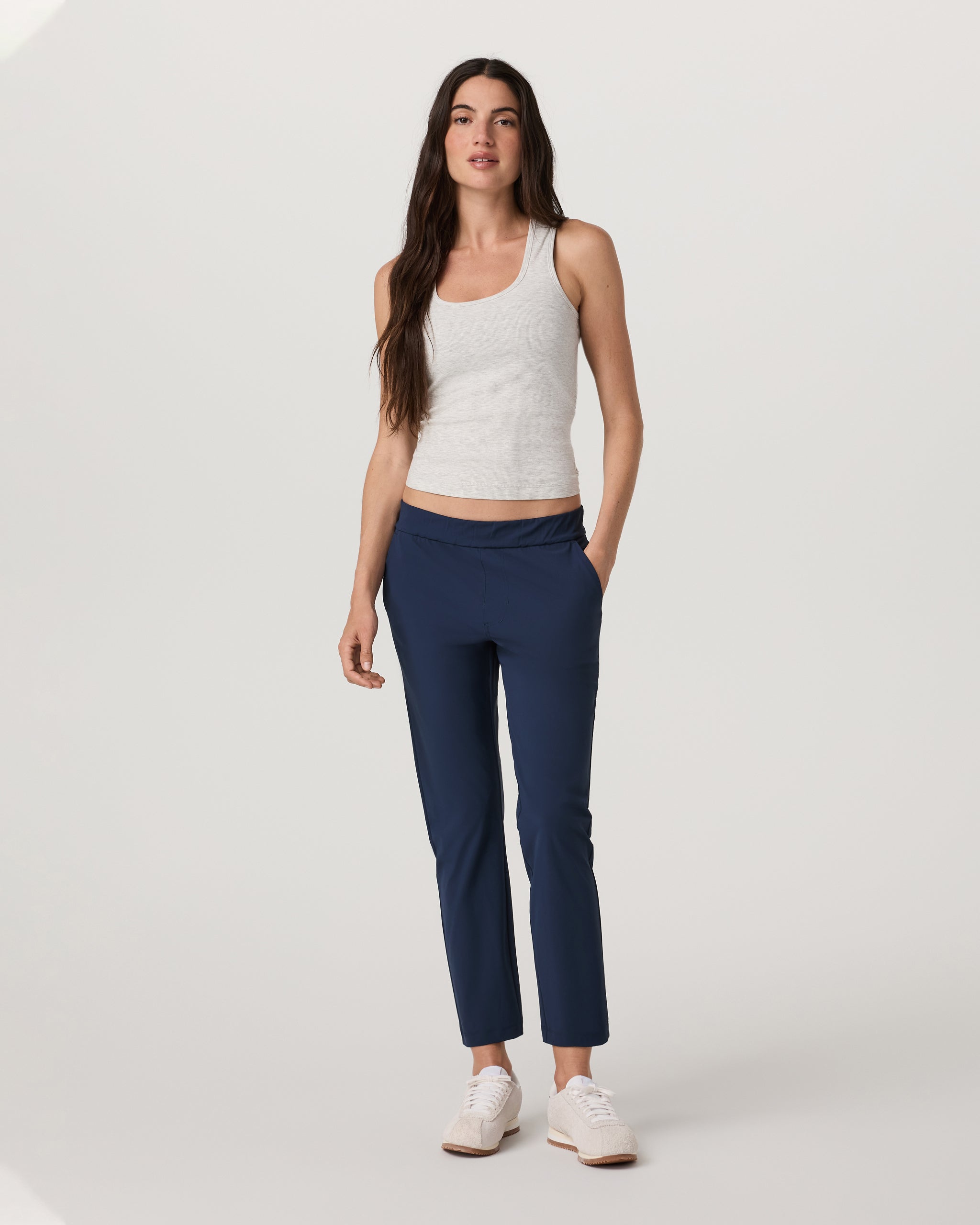 Miles Ankle Pant - Long | Blue Coast - Image 3