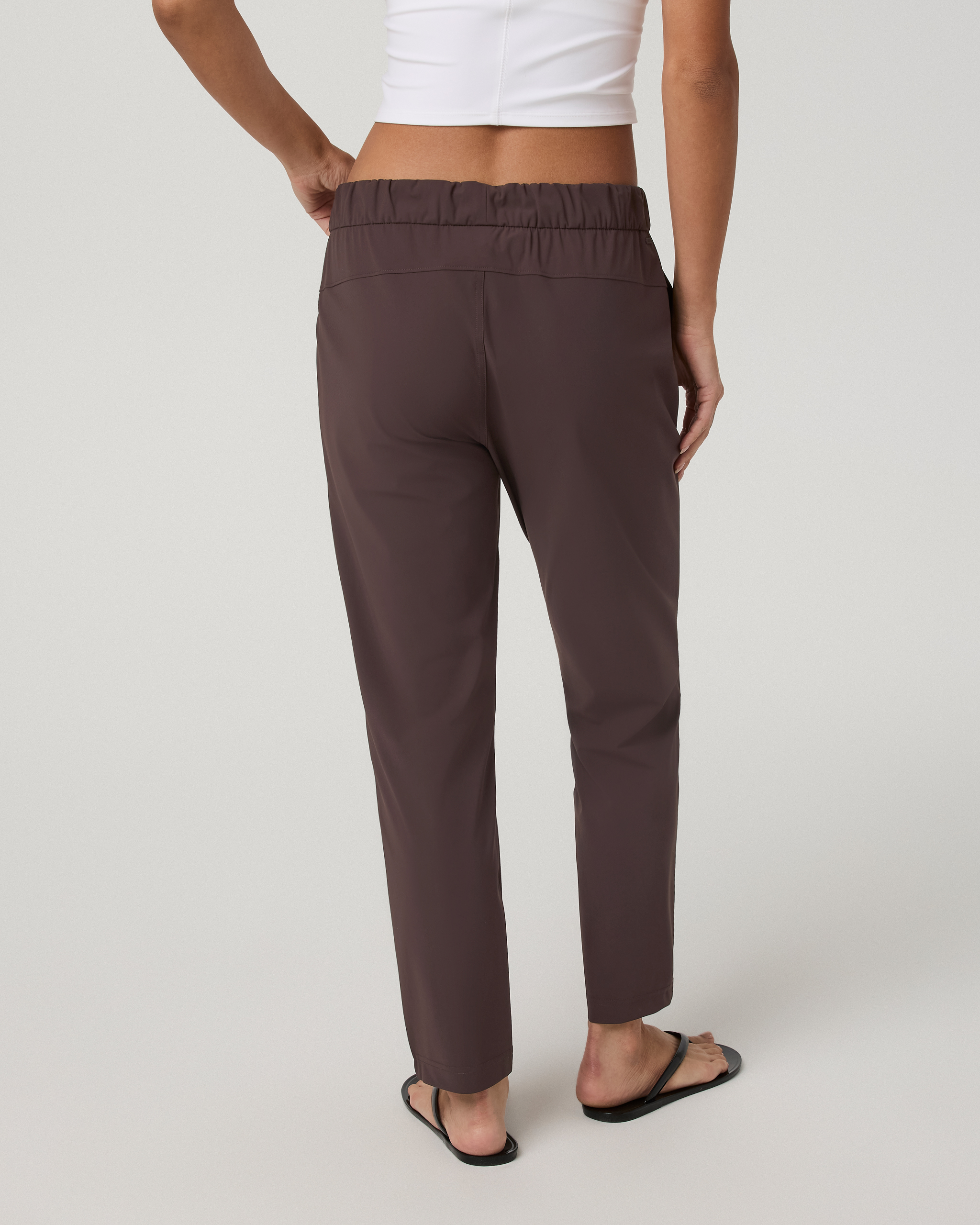 Miles Ankle Pant | French Roast - Image 3