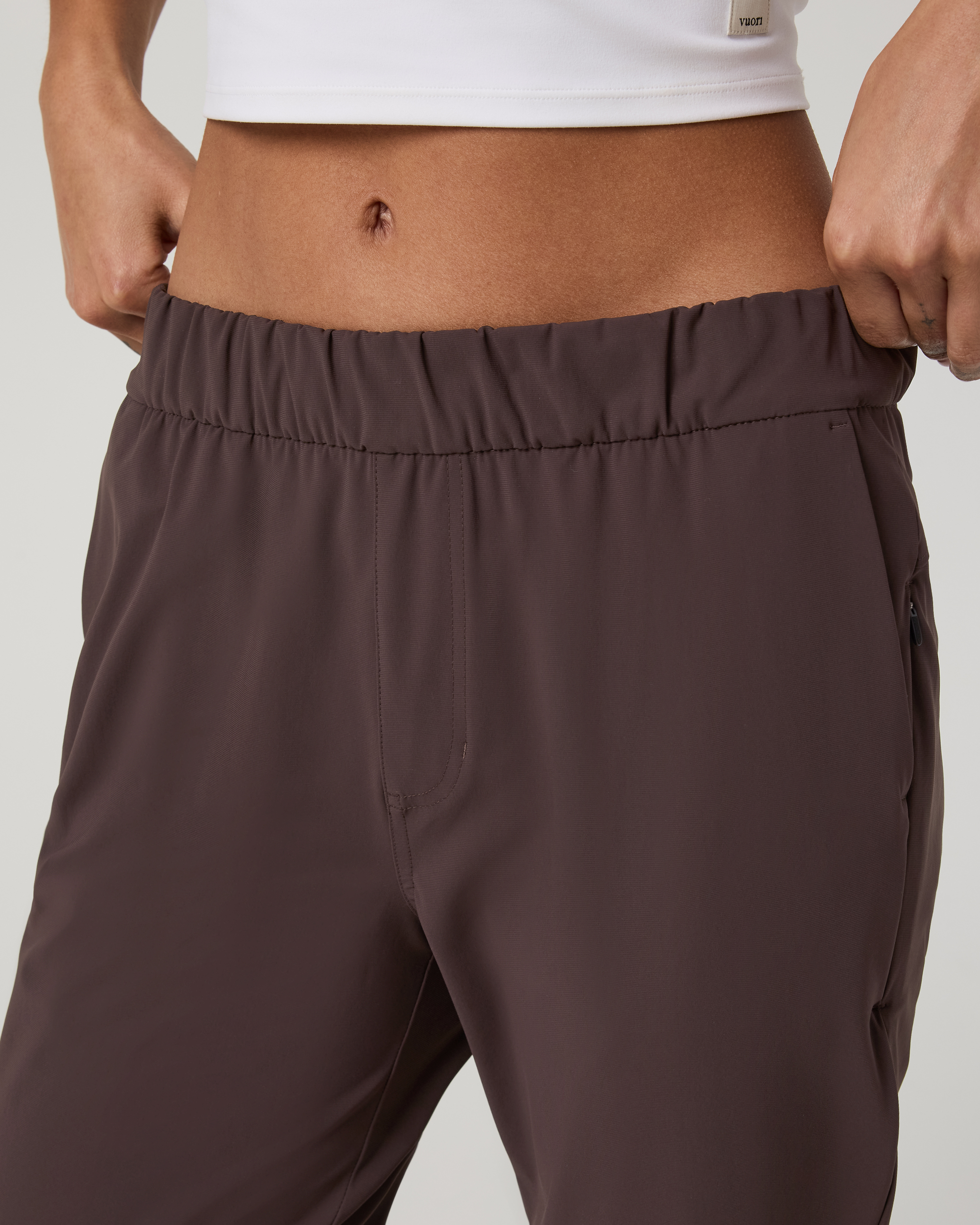 Miles Ankle Pant | French Roast - Image 2