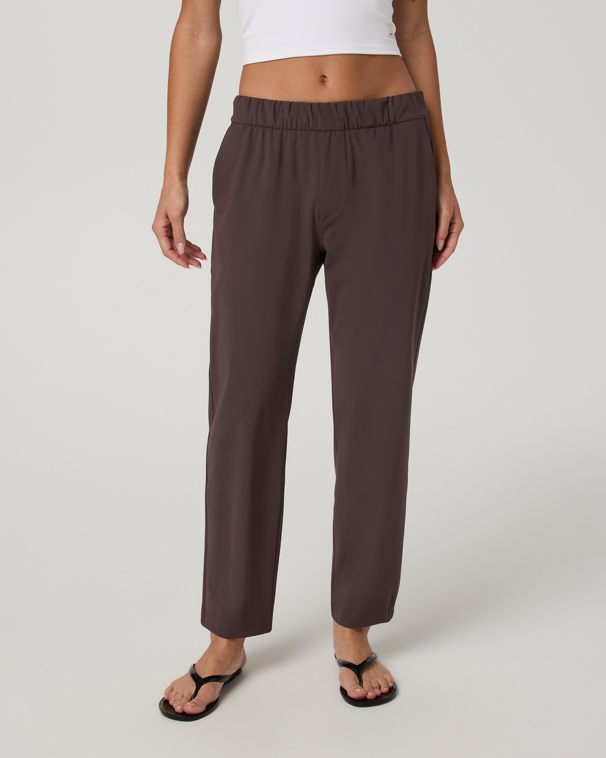 Miles Ankle Pant | French Roast