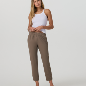 Miles Ankle Pant | Smokey Taupe