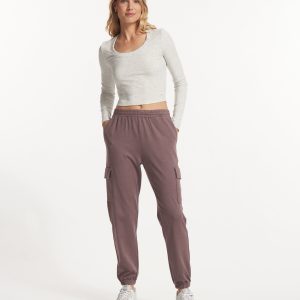 Boyfriend Cargo Sweatpant | Hazel Heather