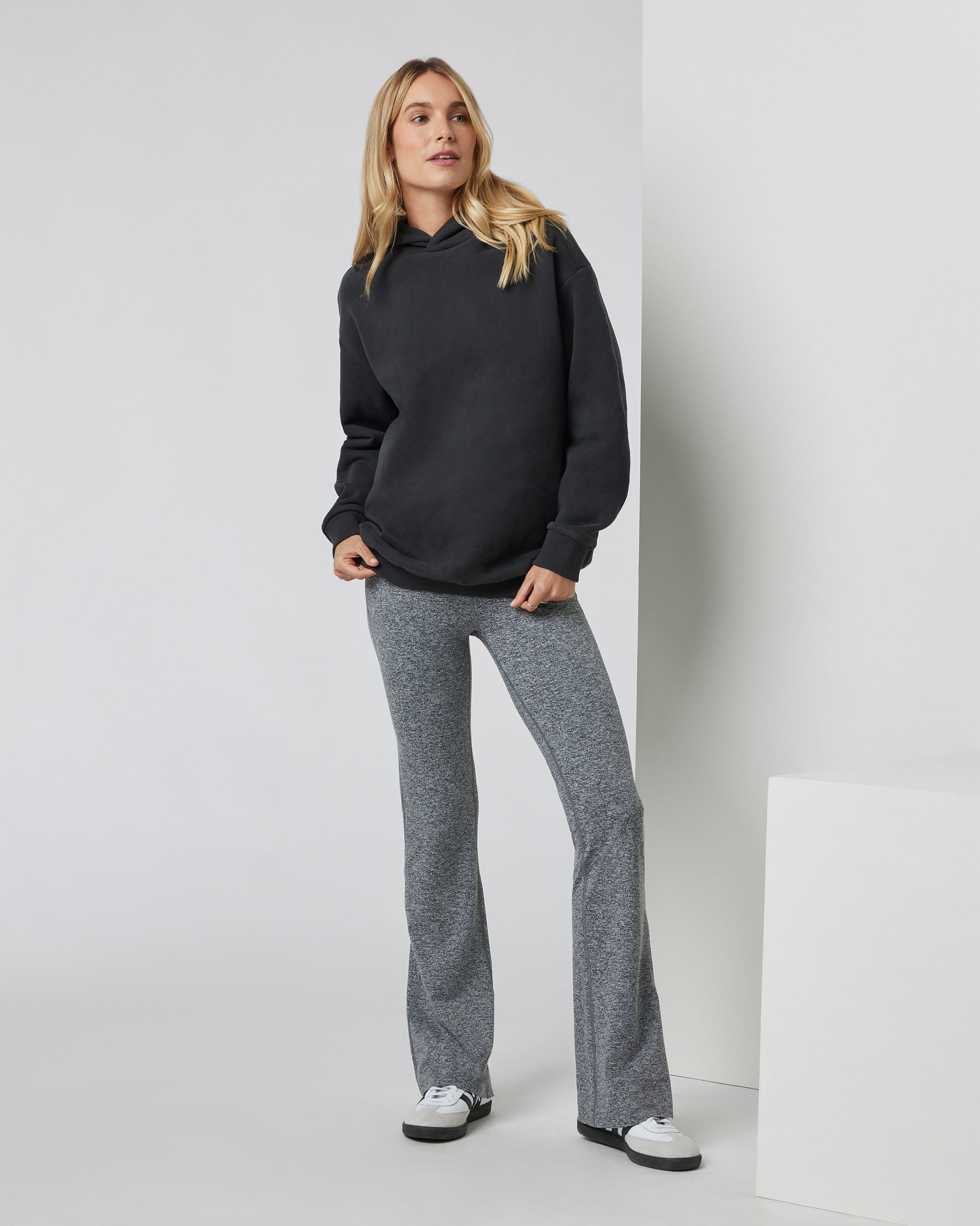 Halo Slim Flare | Heather Grey - Image 2