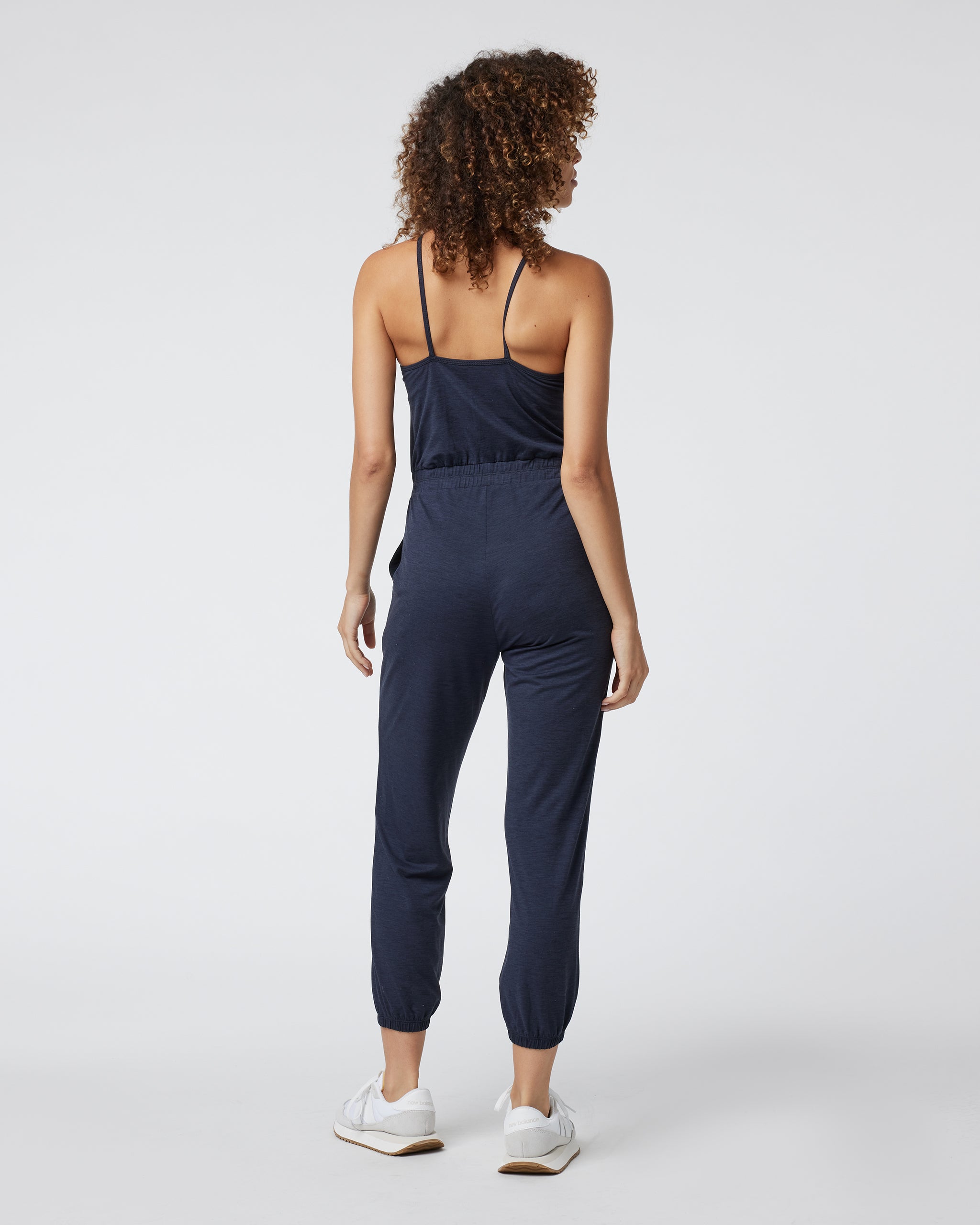 Lux Jogger Jumpsuit | Midnight Heather - Image 3