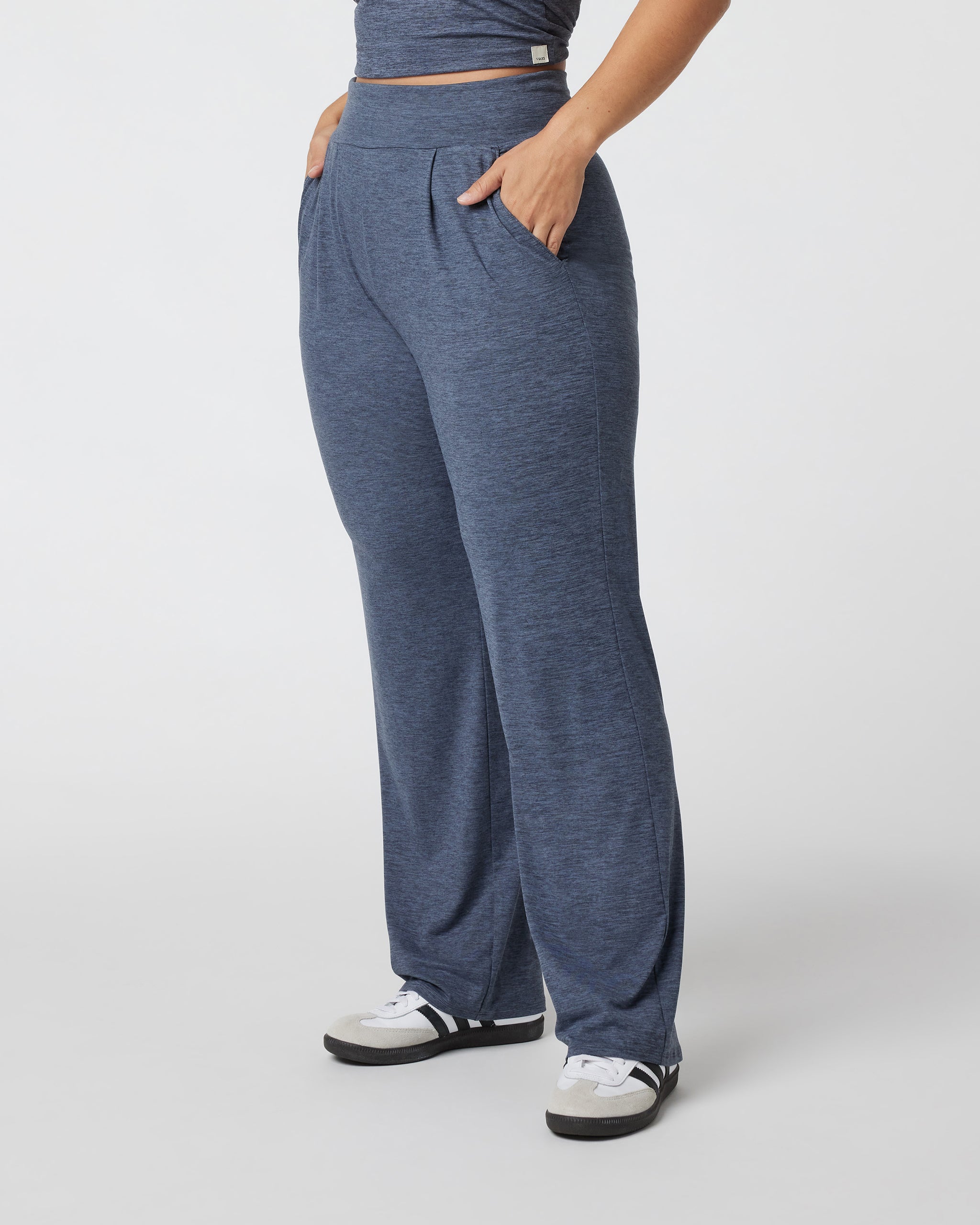Lux At Ease Straight | Azure Heather - Image 6