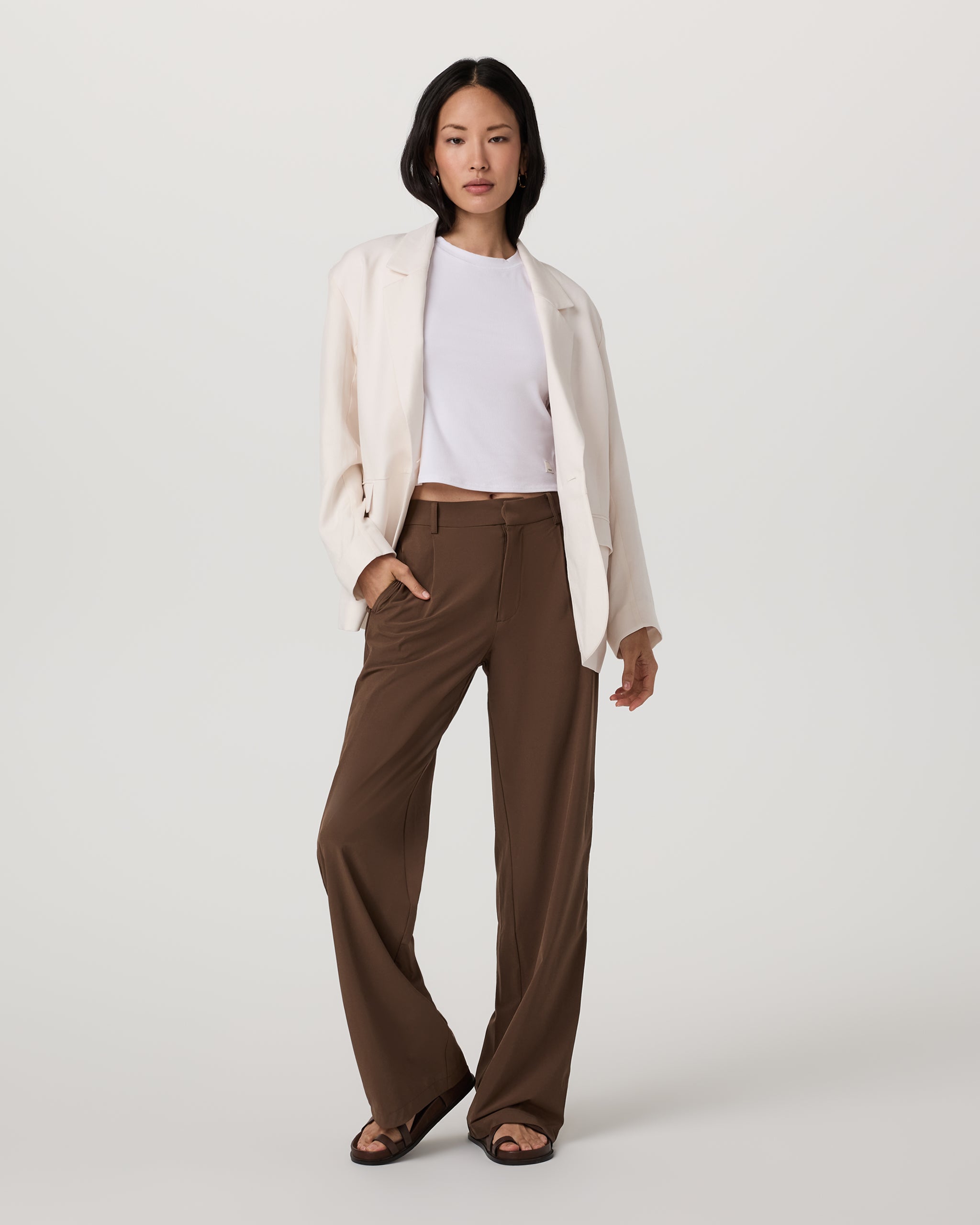 Villa Trouser | Espresso - Image 2