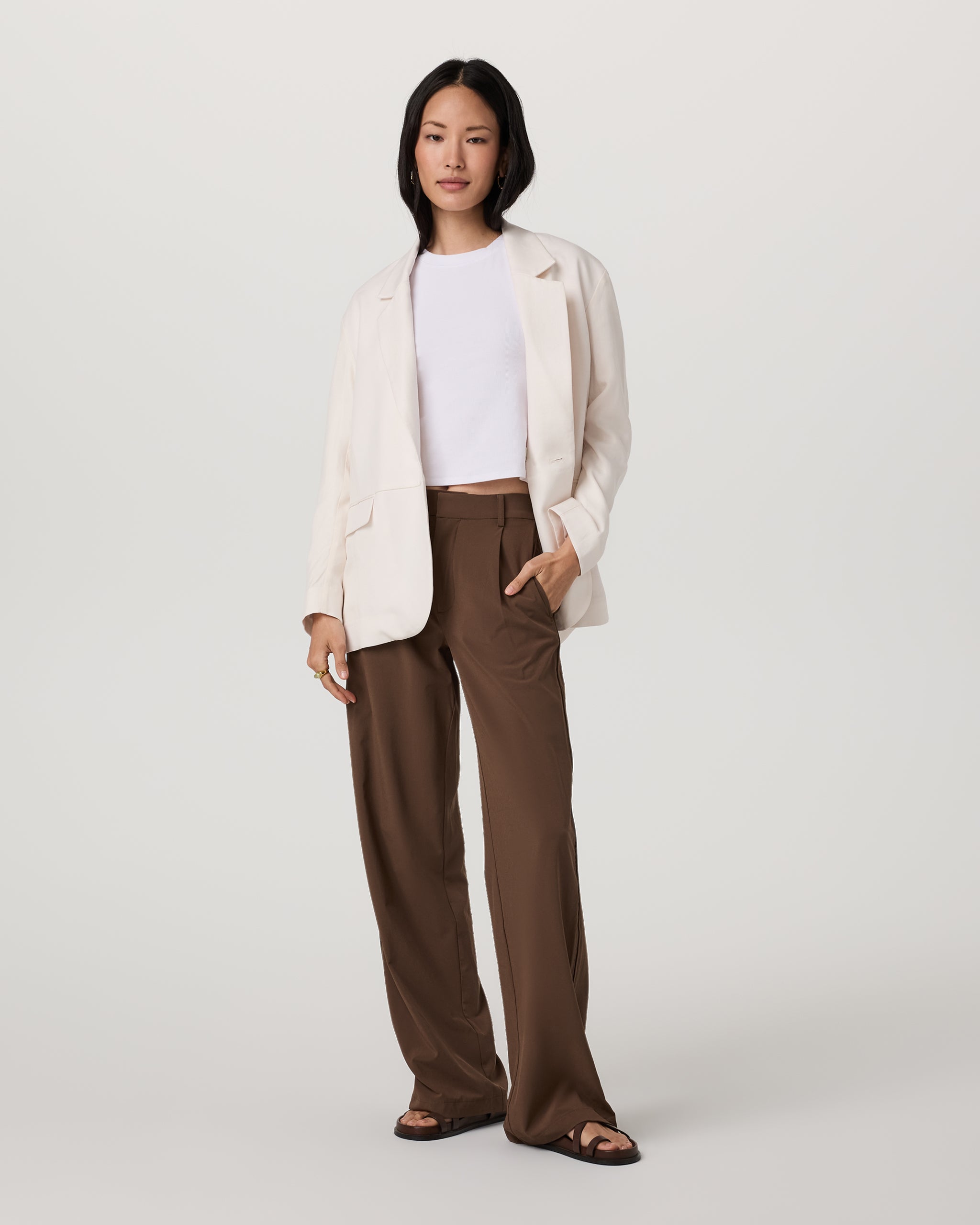 Villa Trouser-Long | Espresso - Image 2