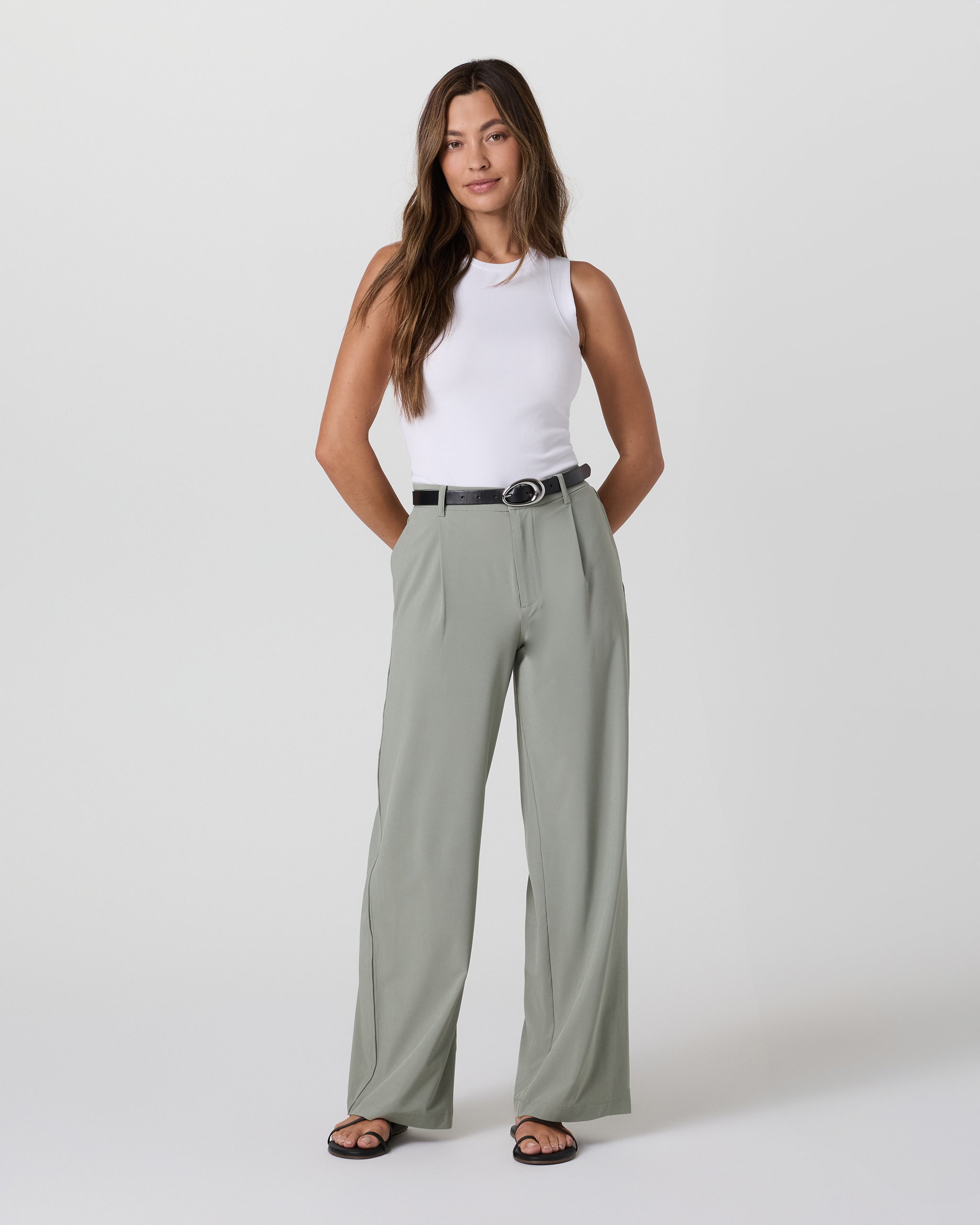 Villa Trouser-Long | Laurel - Image 2