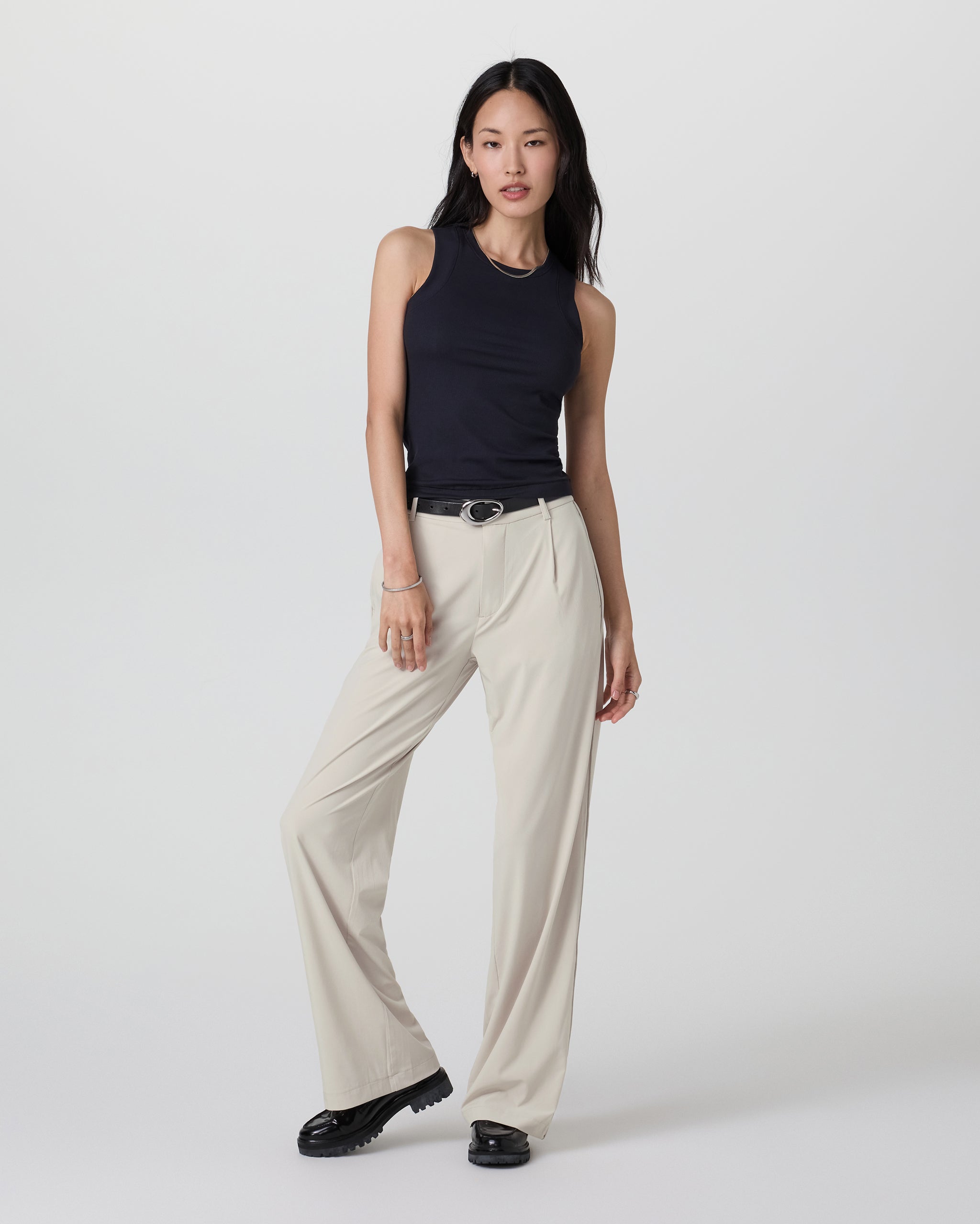 Villa Trouser-Long | Mushroom - Image 2