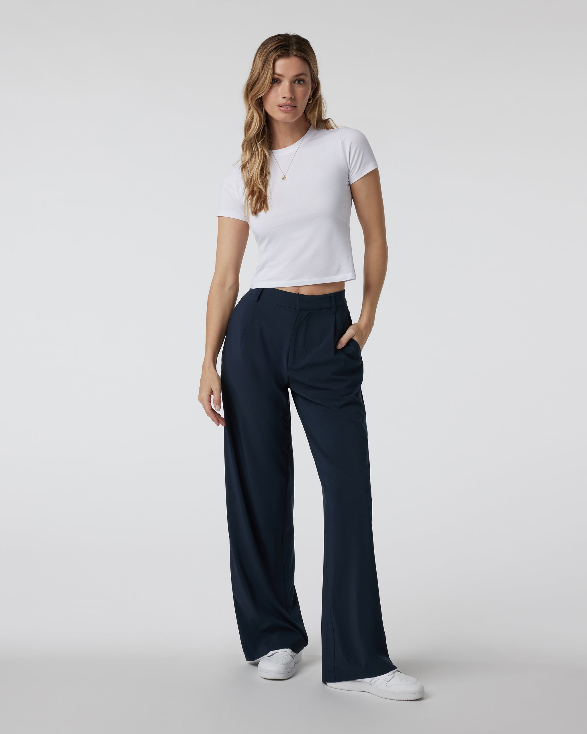 Villa Trouser-Short | Ink - Image 2