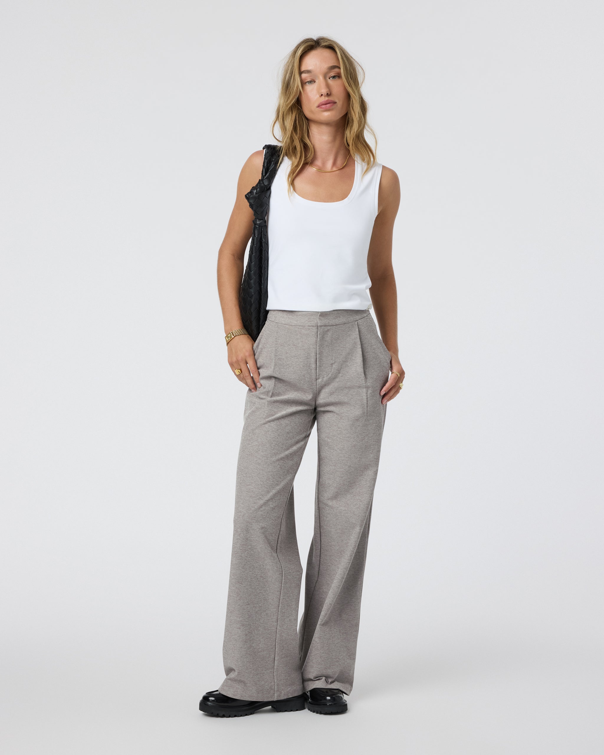 Elevation Trouser-Long | Cobblestone Heather - Image 2