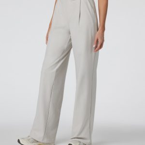 Elevation Trouser-Long | Ecru Heather