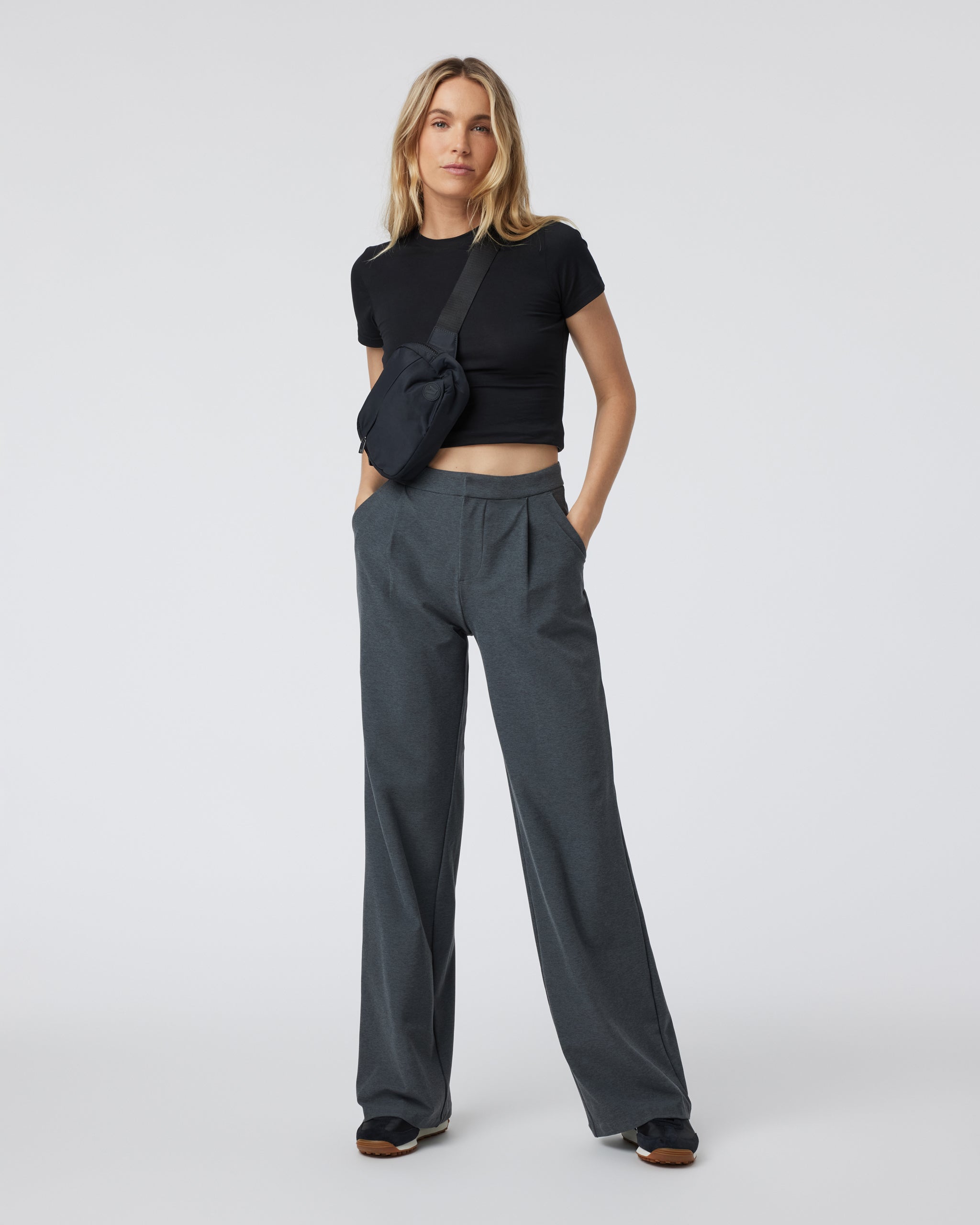 Elevation Trouser-Short | Dark Pewter Heather - Image 2