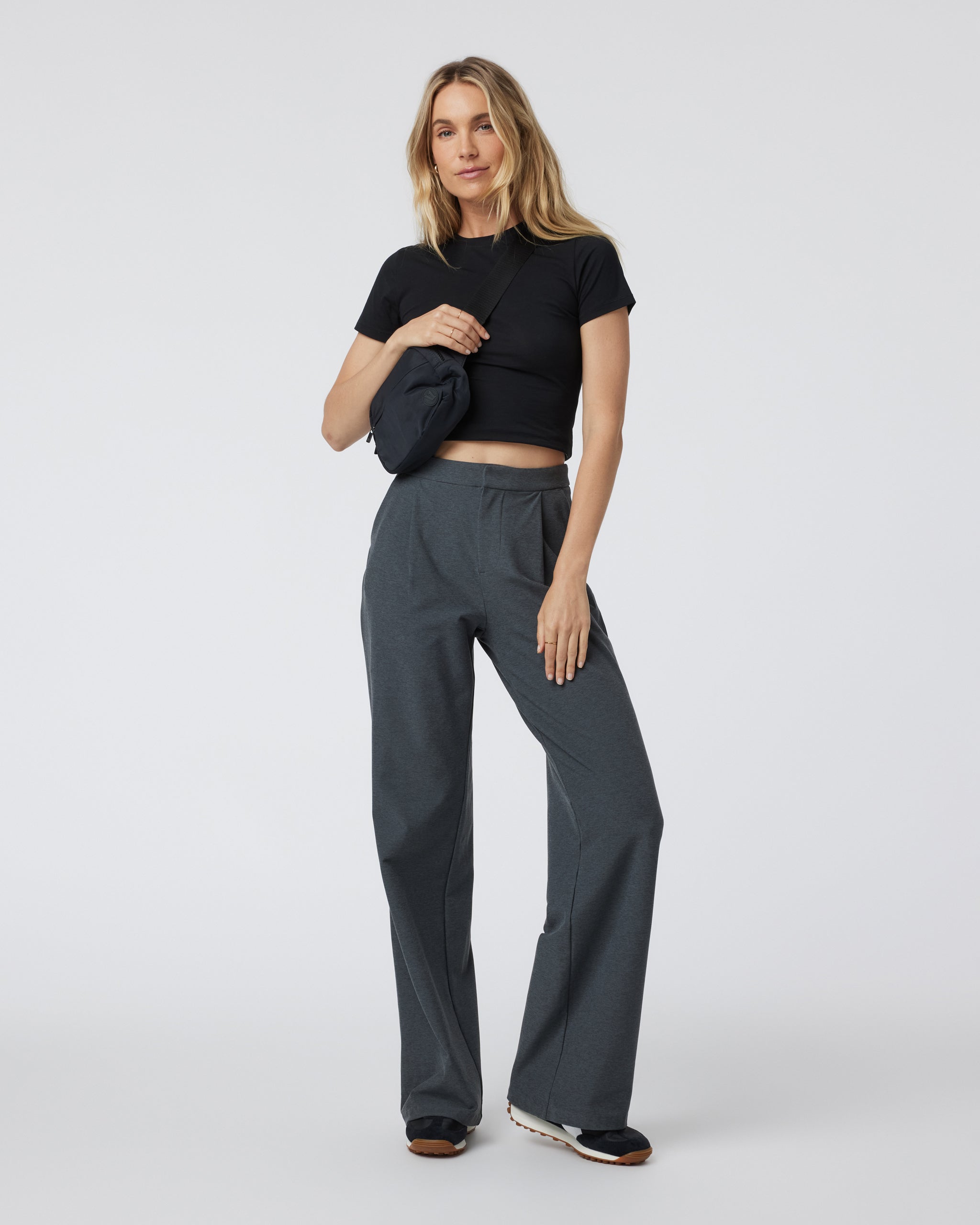 Elevation Trouser-Long | Dark Pewter Heather - Image 2