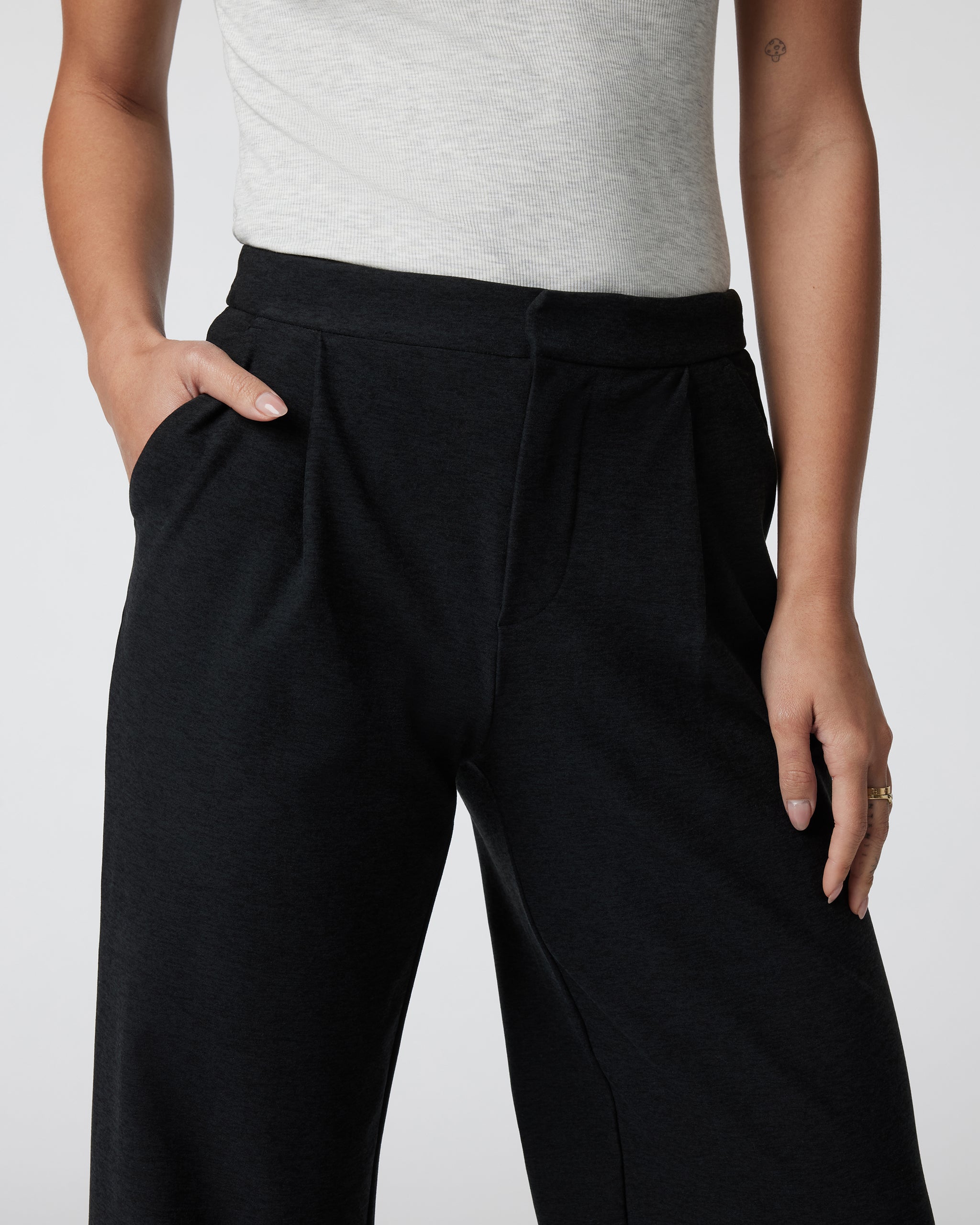 Elevation Trouser-Short | Black Heather - Image 4