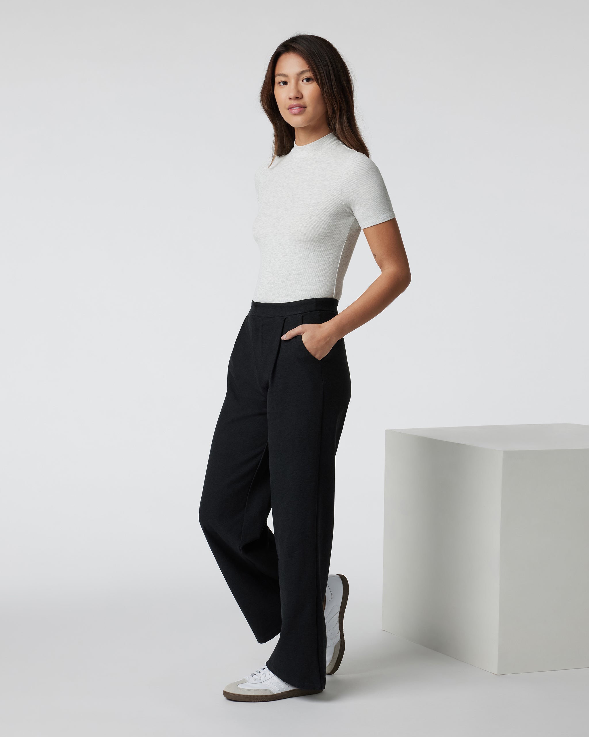 Elevation Trouser-Short | Black Heather - Image 2