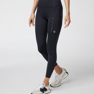 Evolve Zipped Legging | Black