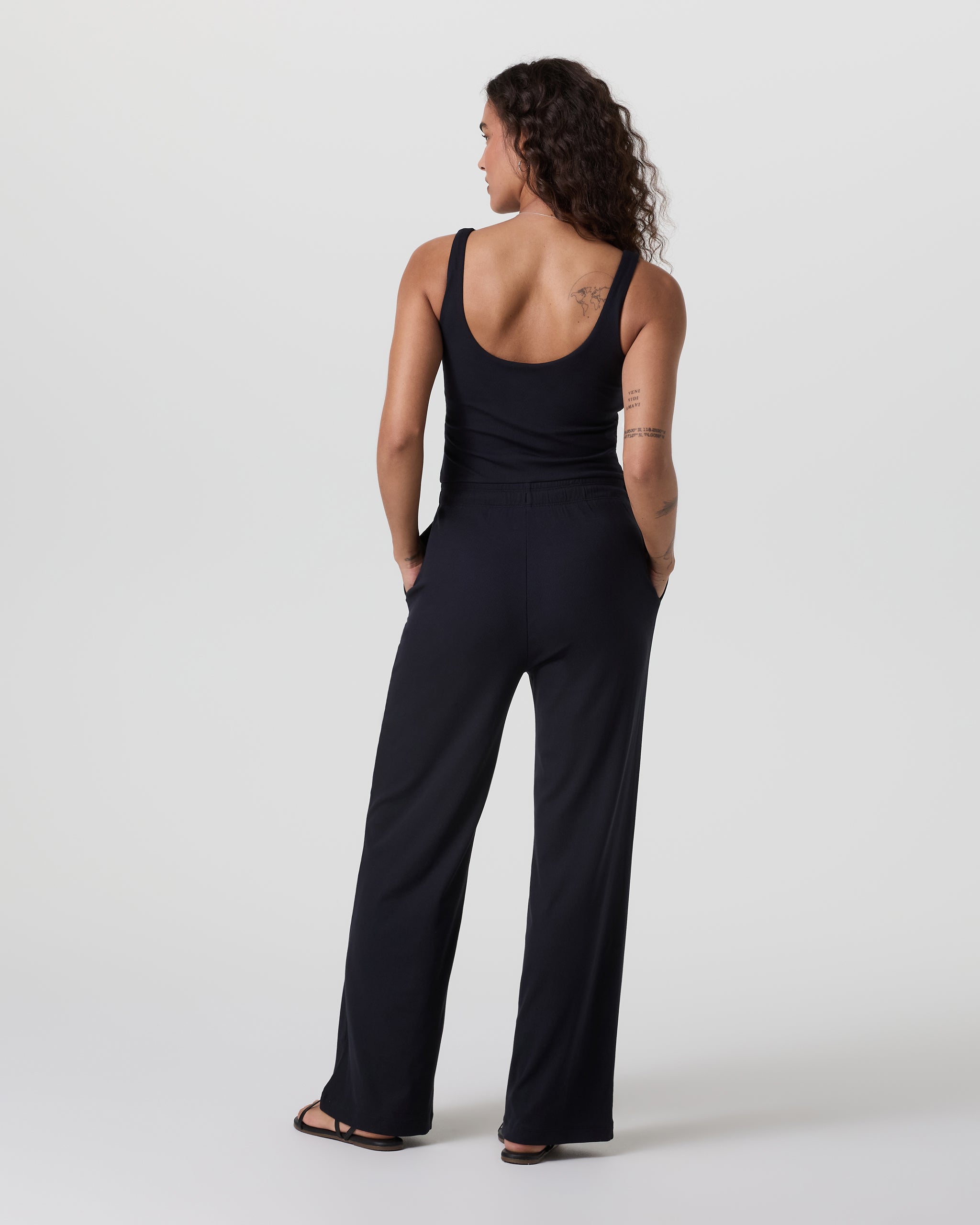 Pose Scoop Jumpsuit | Black - Image 3