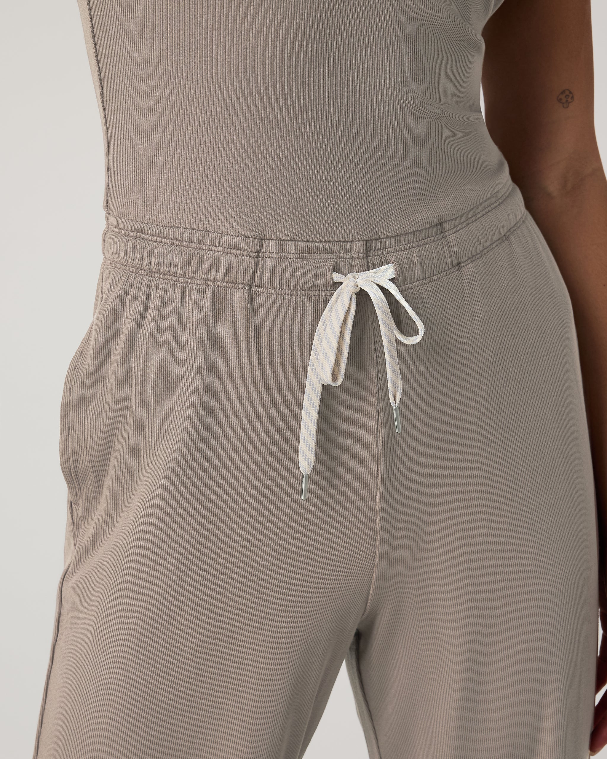 Pose Scoop Jumpsuit | Smokey Taupe - Image 4