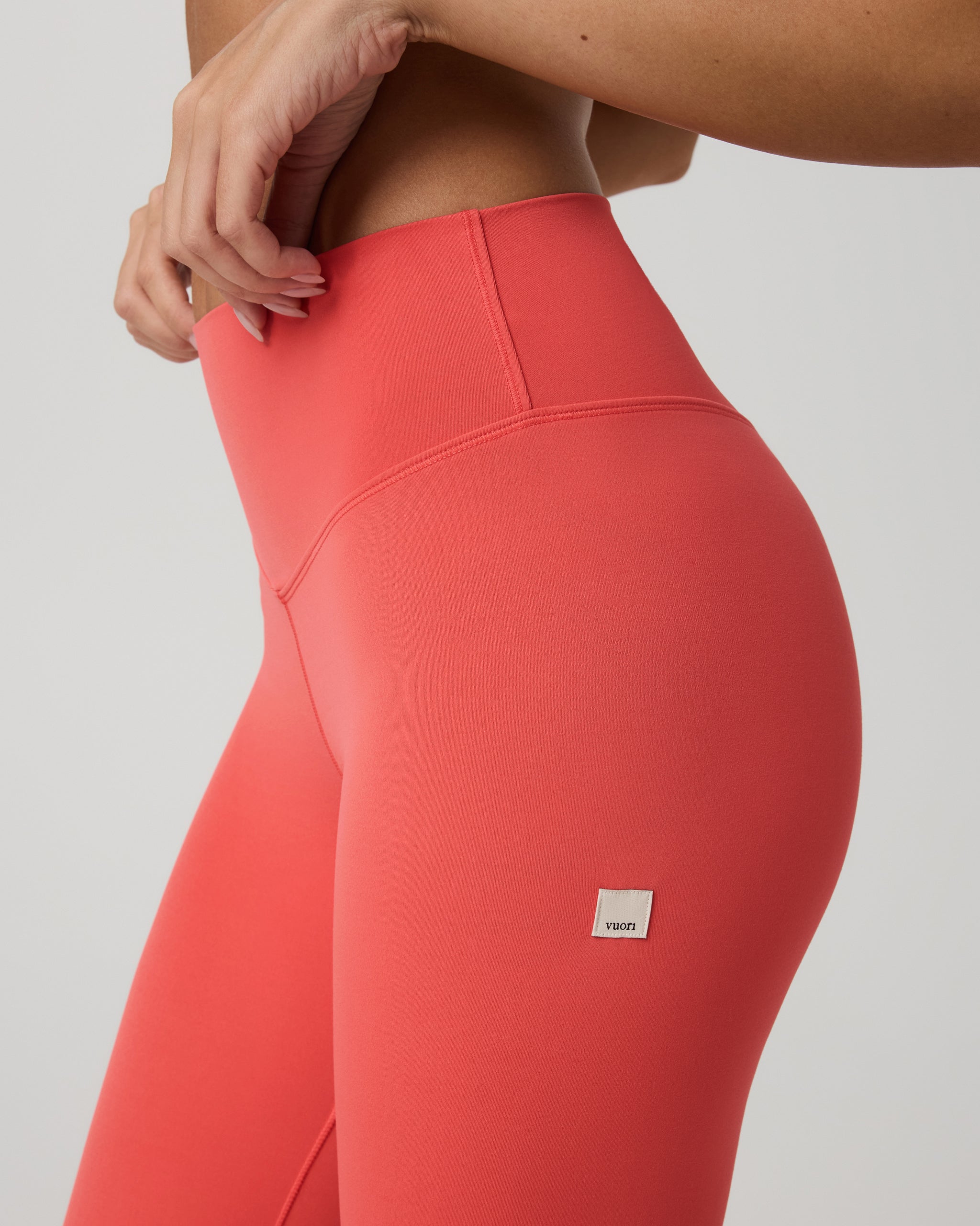 Vuori AllTheForm™ Legging | Bright Coral - Image 2