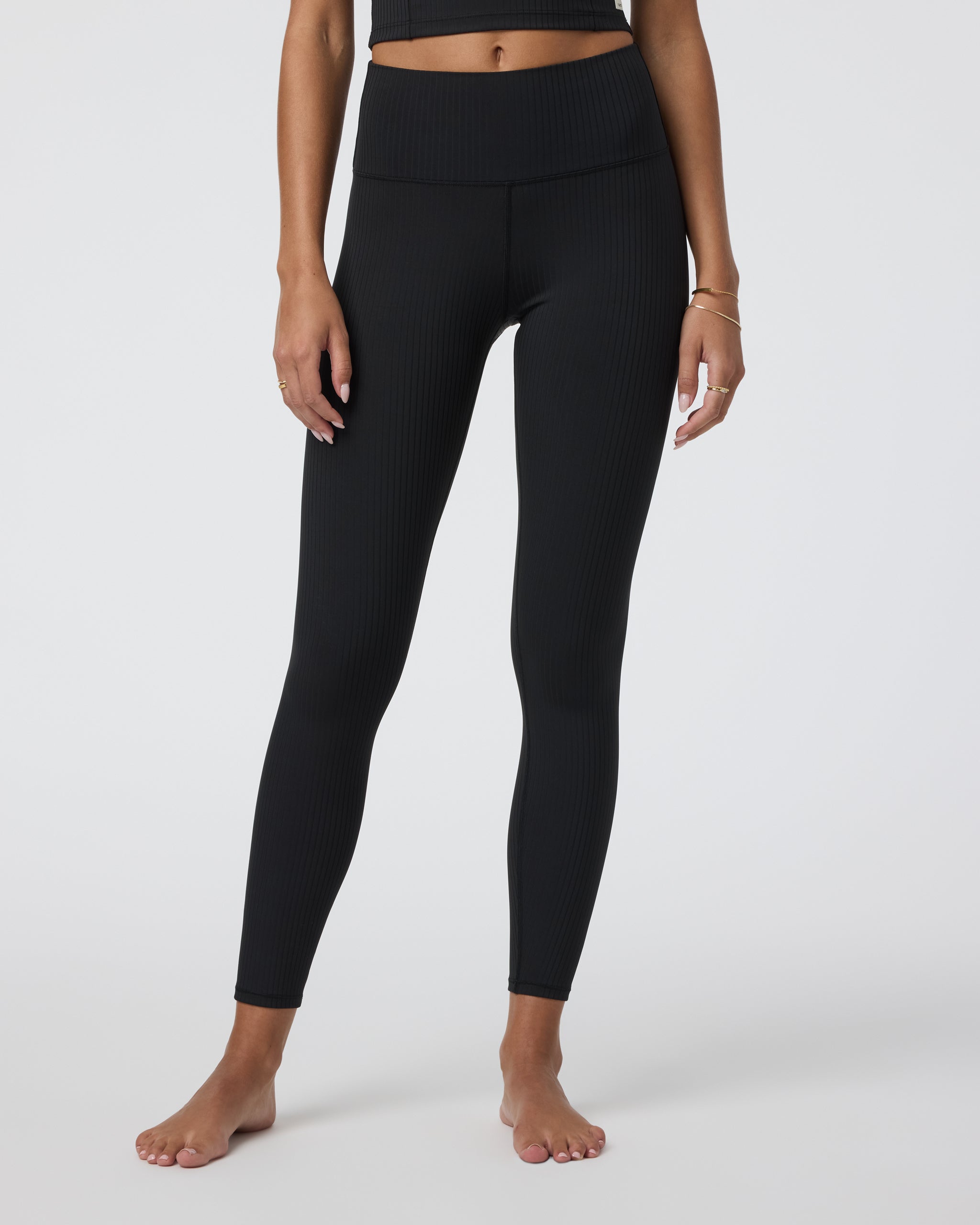 Inversion Rib Legging | Black - Image 2