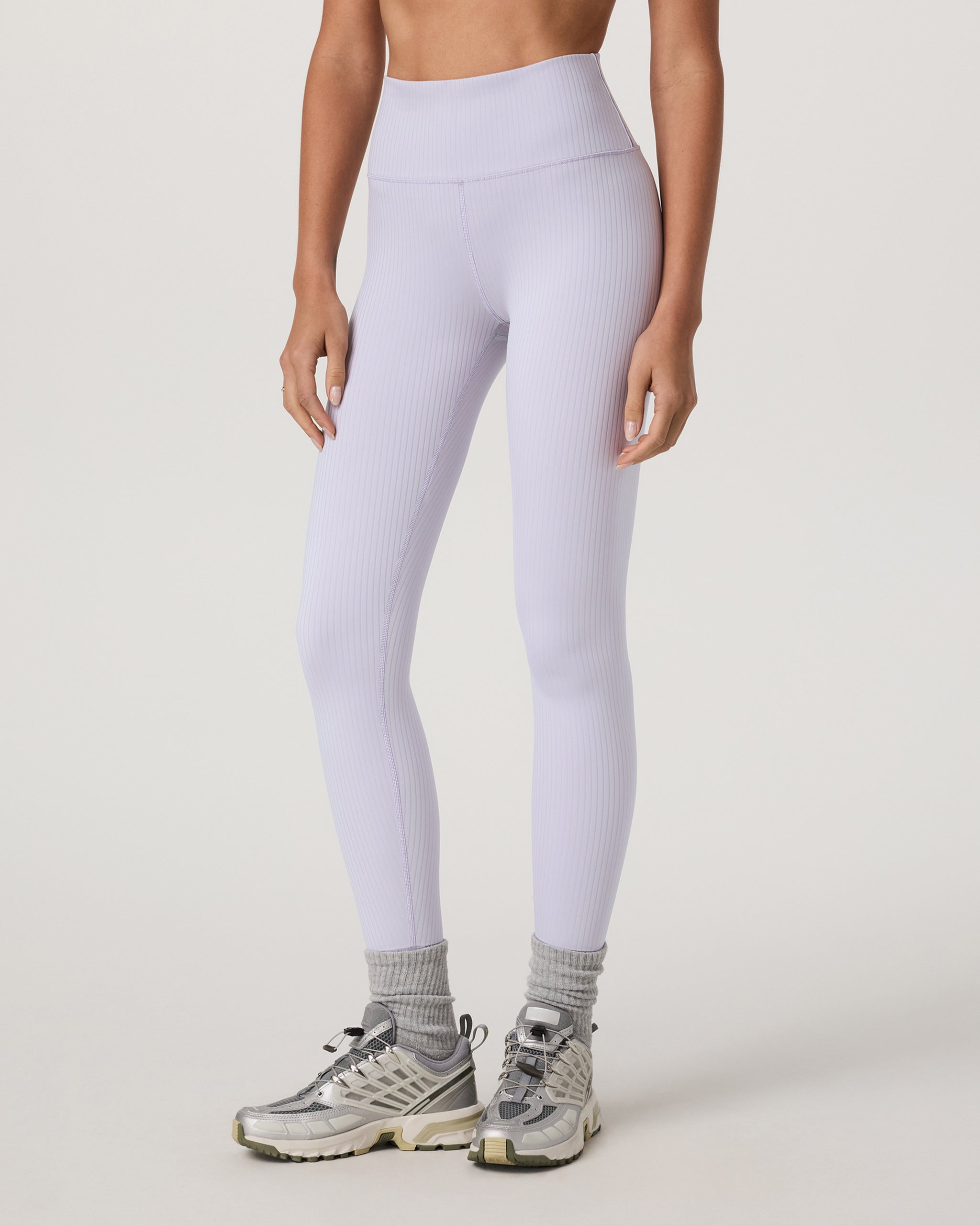Inversion Rib Legging | Lavender Ice - Image 2