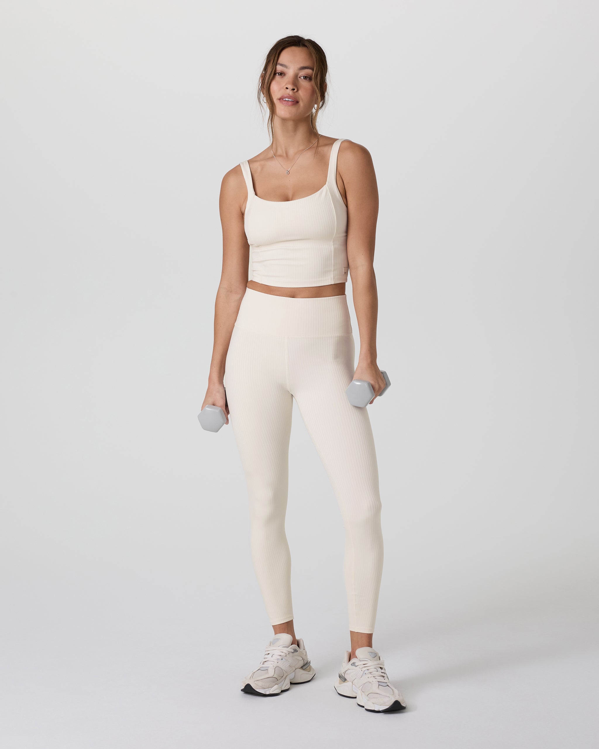 Inversion Rib Legging | Marshmallow - Image 3