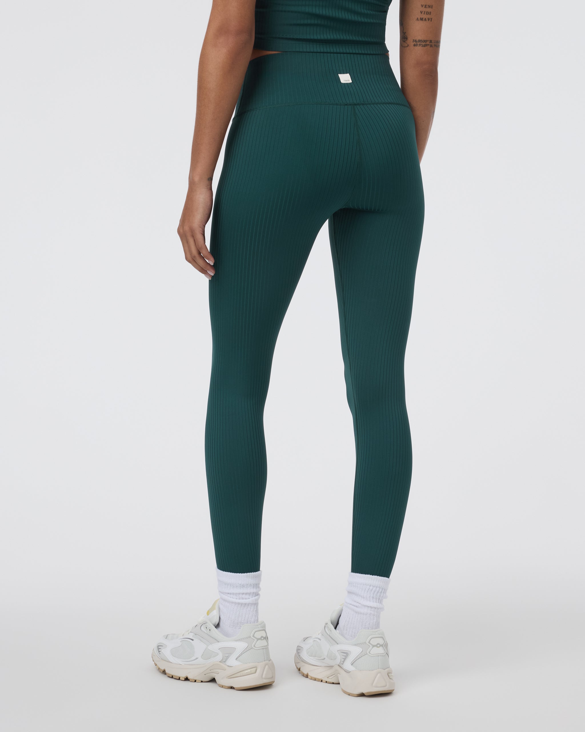 Inversion Rib Legging | Moss - Image 4