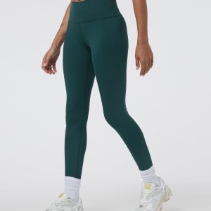 Inversion Rib Legging | Moss