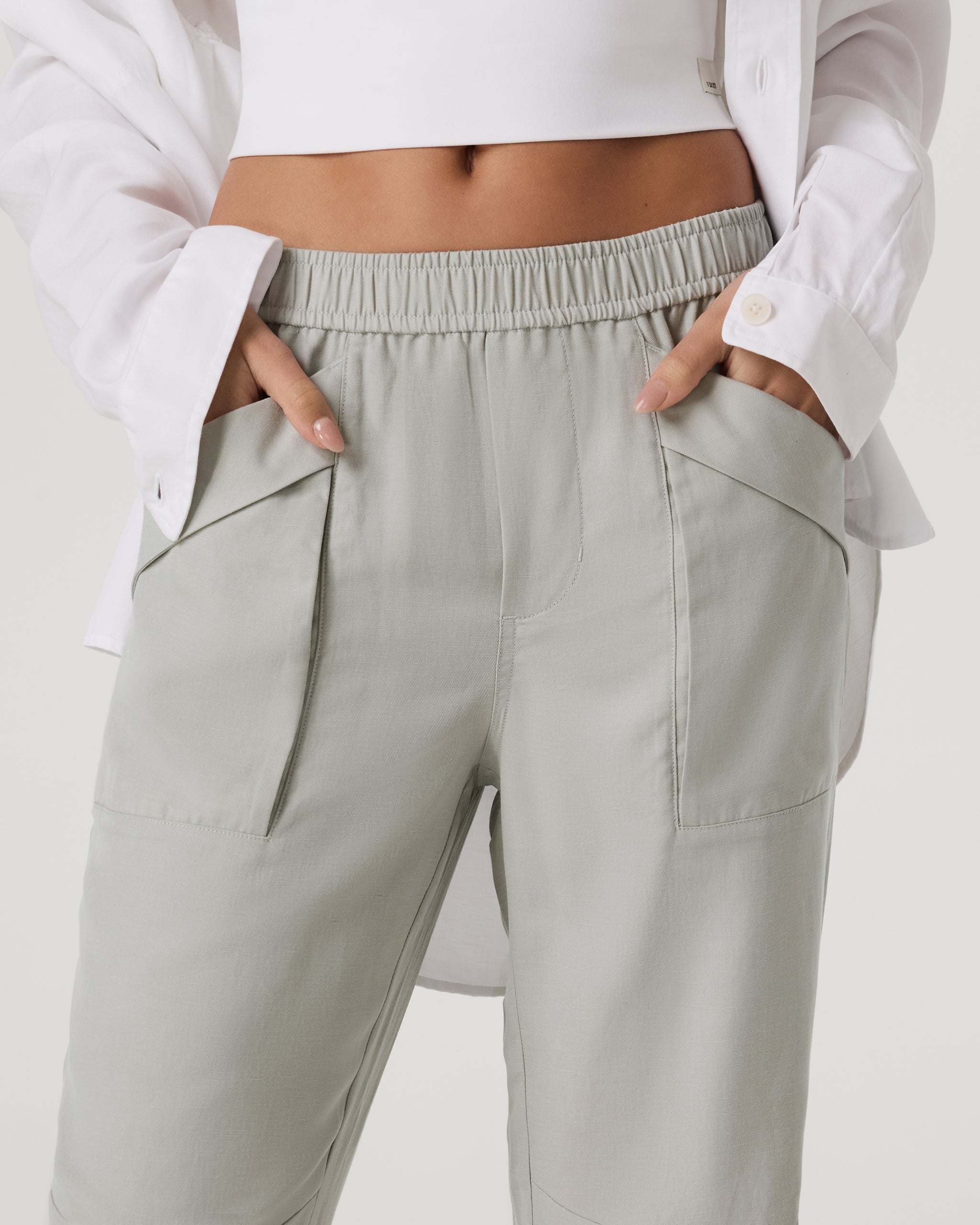Trestles Twill Jogger | Talc - Image 2