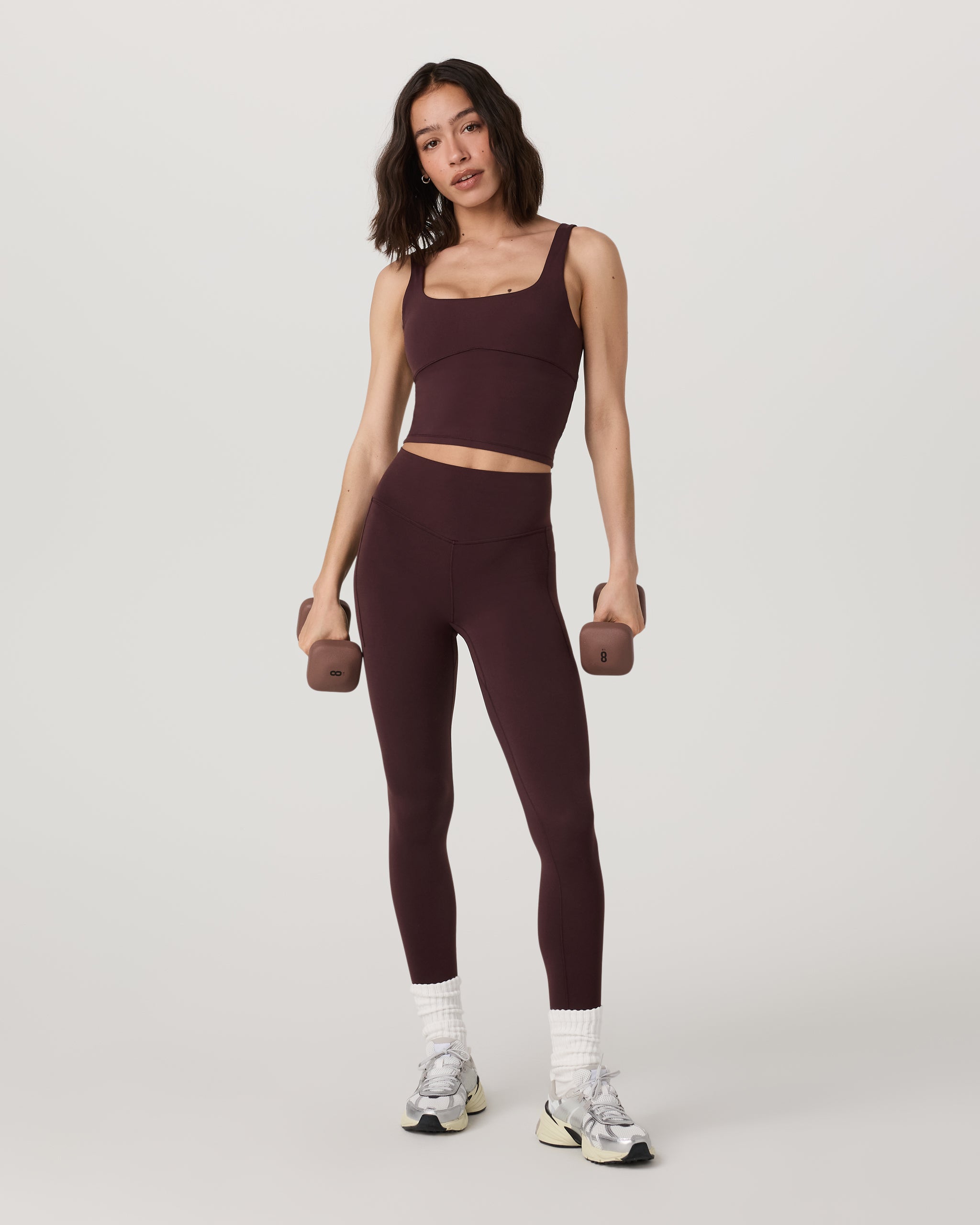 Vuori AllTheForm™ Pocket Legging | Raisin - Image 4