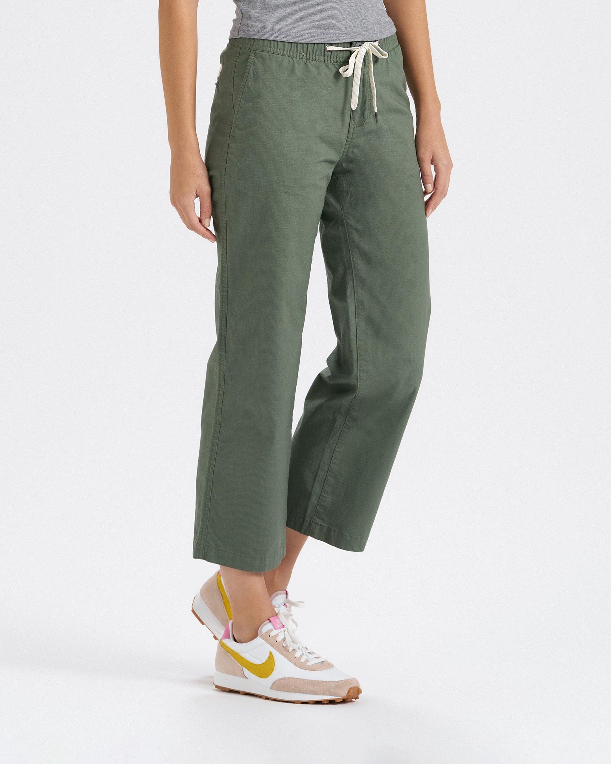 Womens Ripstop Wideleg | Army - Image 2