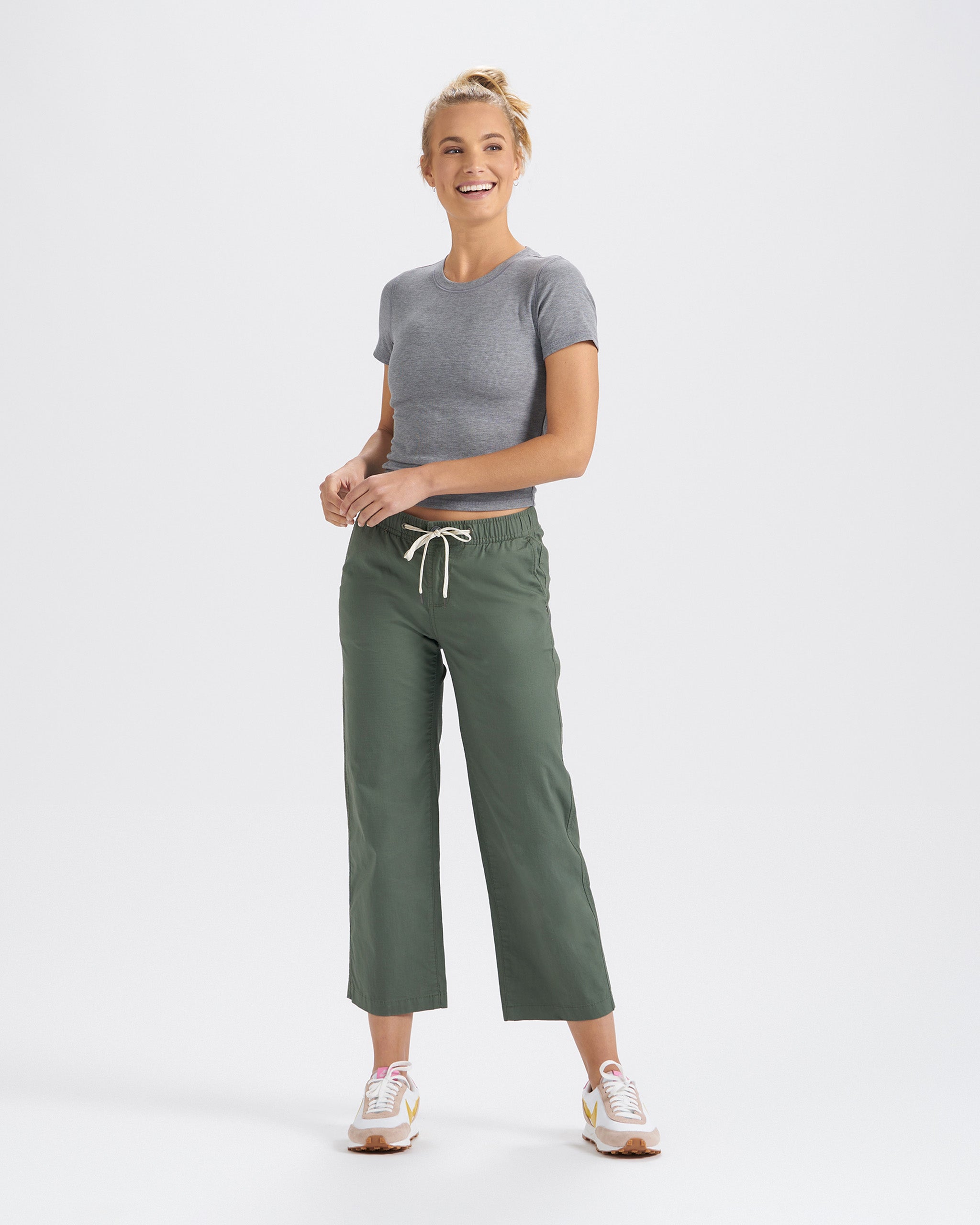 Womens Ripstop Wideleg | Army - Image 4