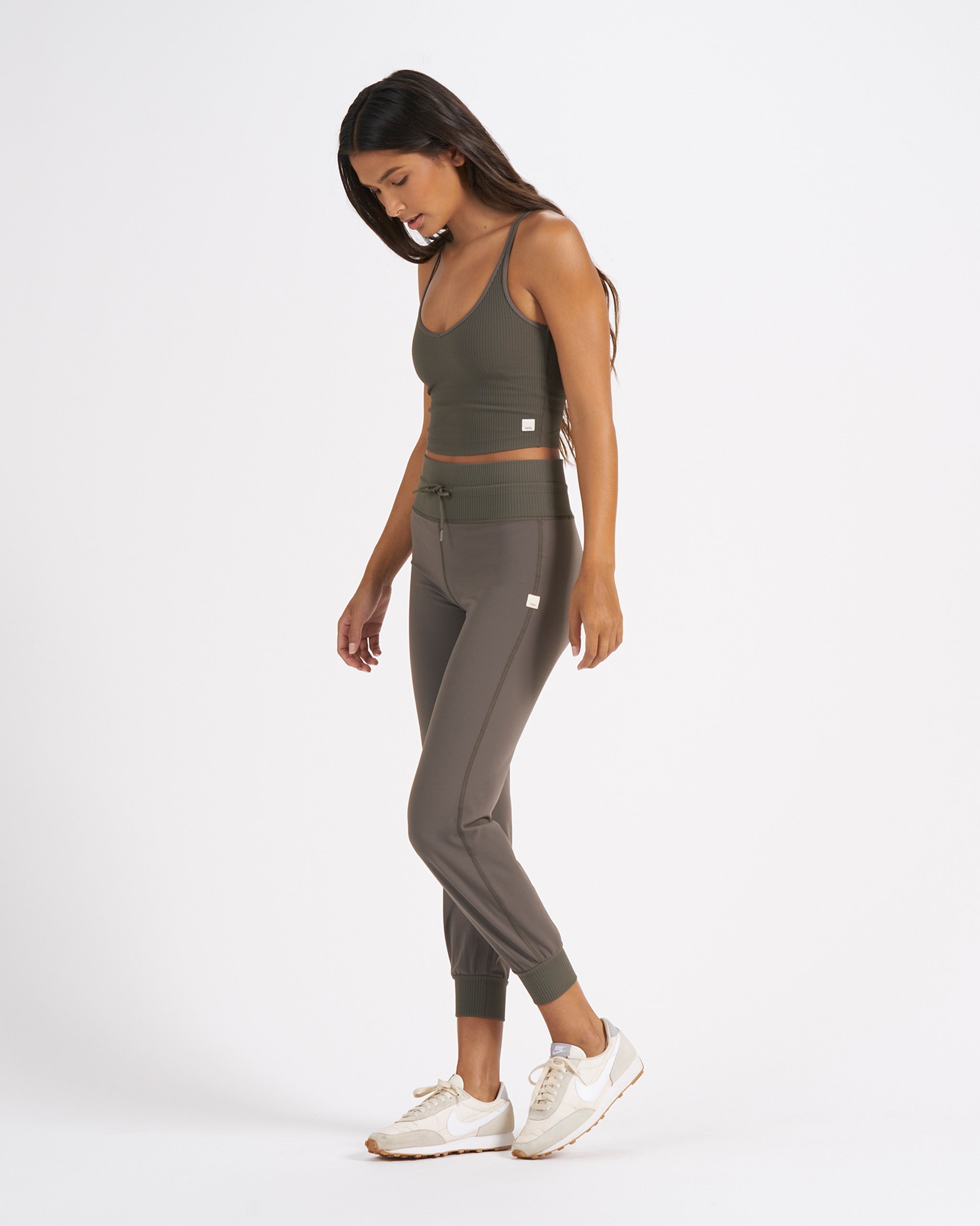 Rib Crop Tank | Oregano - Image 4